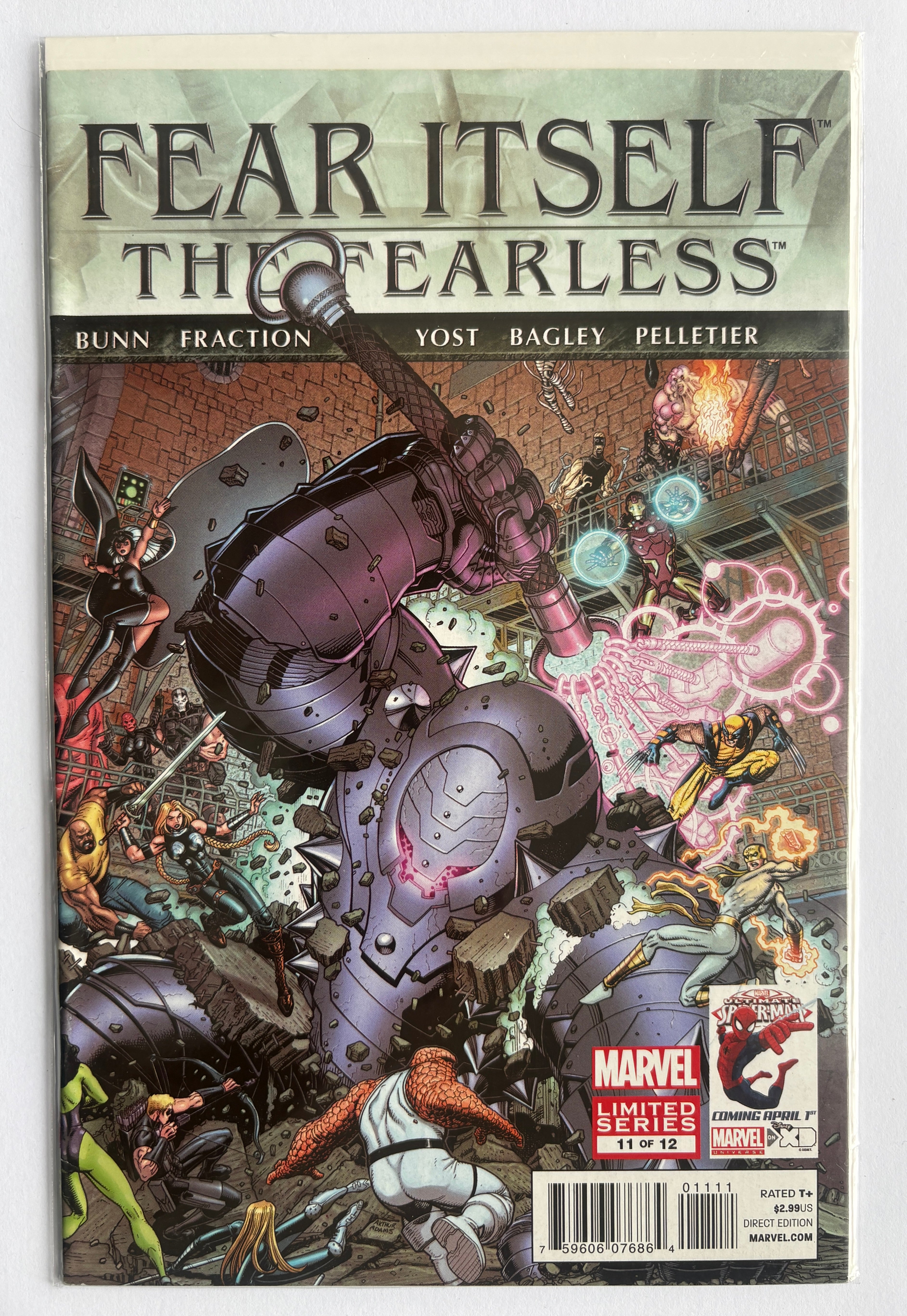 Fear Itself The Fearless #11 (11 of 12) 1st Printing Marvel May 2012 FN 6.0