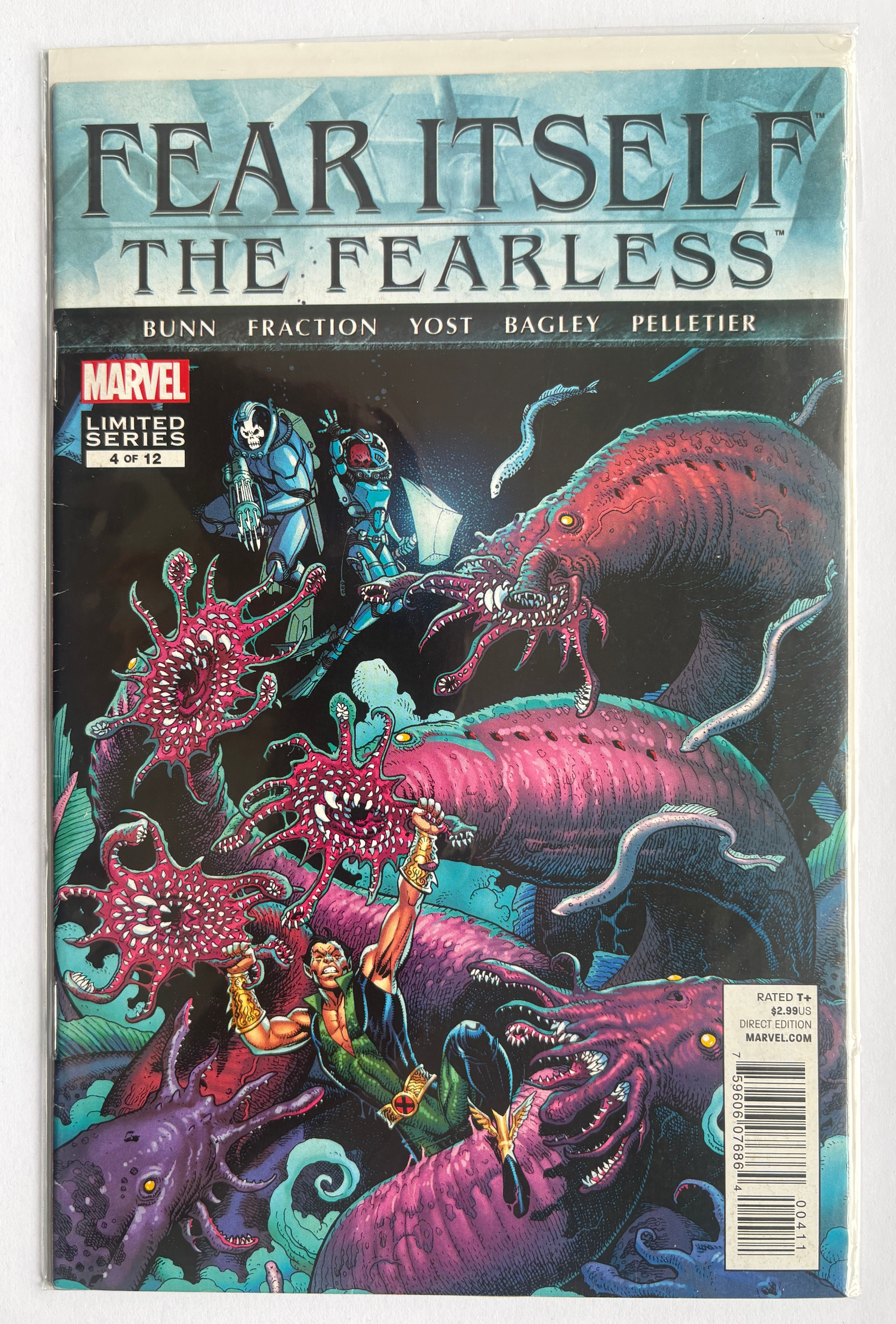 Fear Itself The Fearless #4 (4 of 12) 1st Printing Marvel February 2012 FN- 5.5