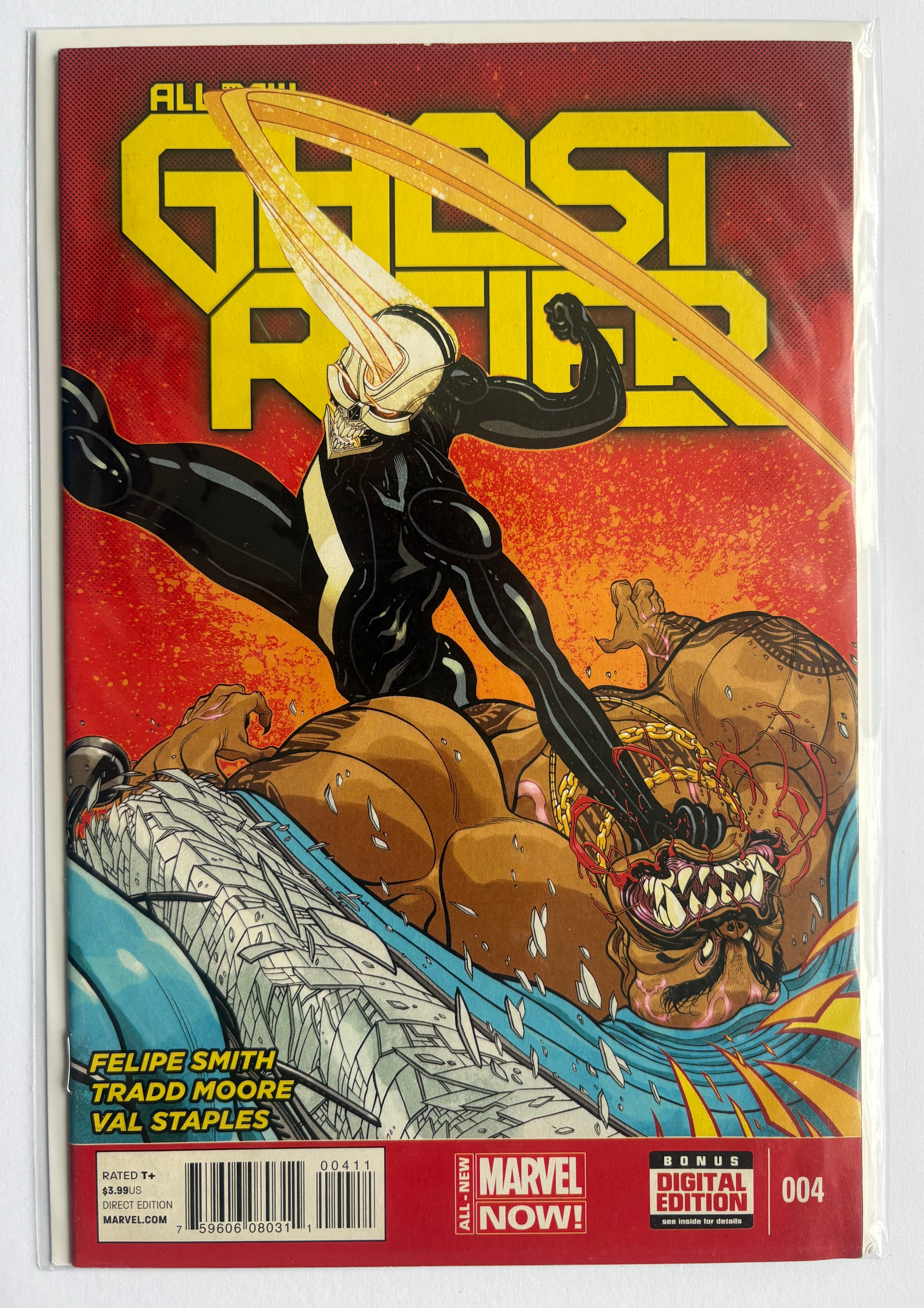 All New Ghost Rider #4 - 1st Printing - Marvel Comics August 2014 VF- 7.5