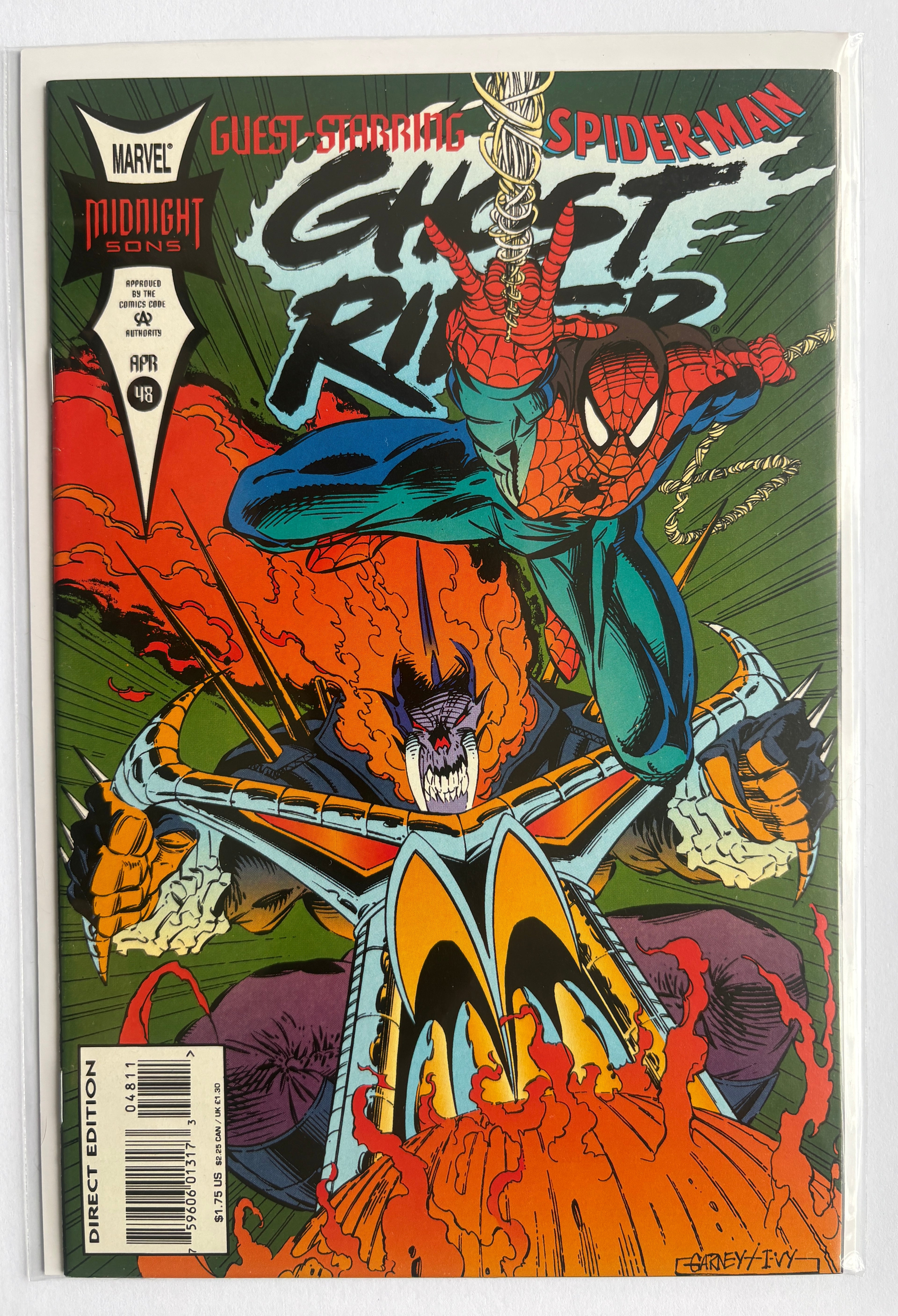 Ghost Rider #48 - Marvel Comics April 1994 VF+ 8.5