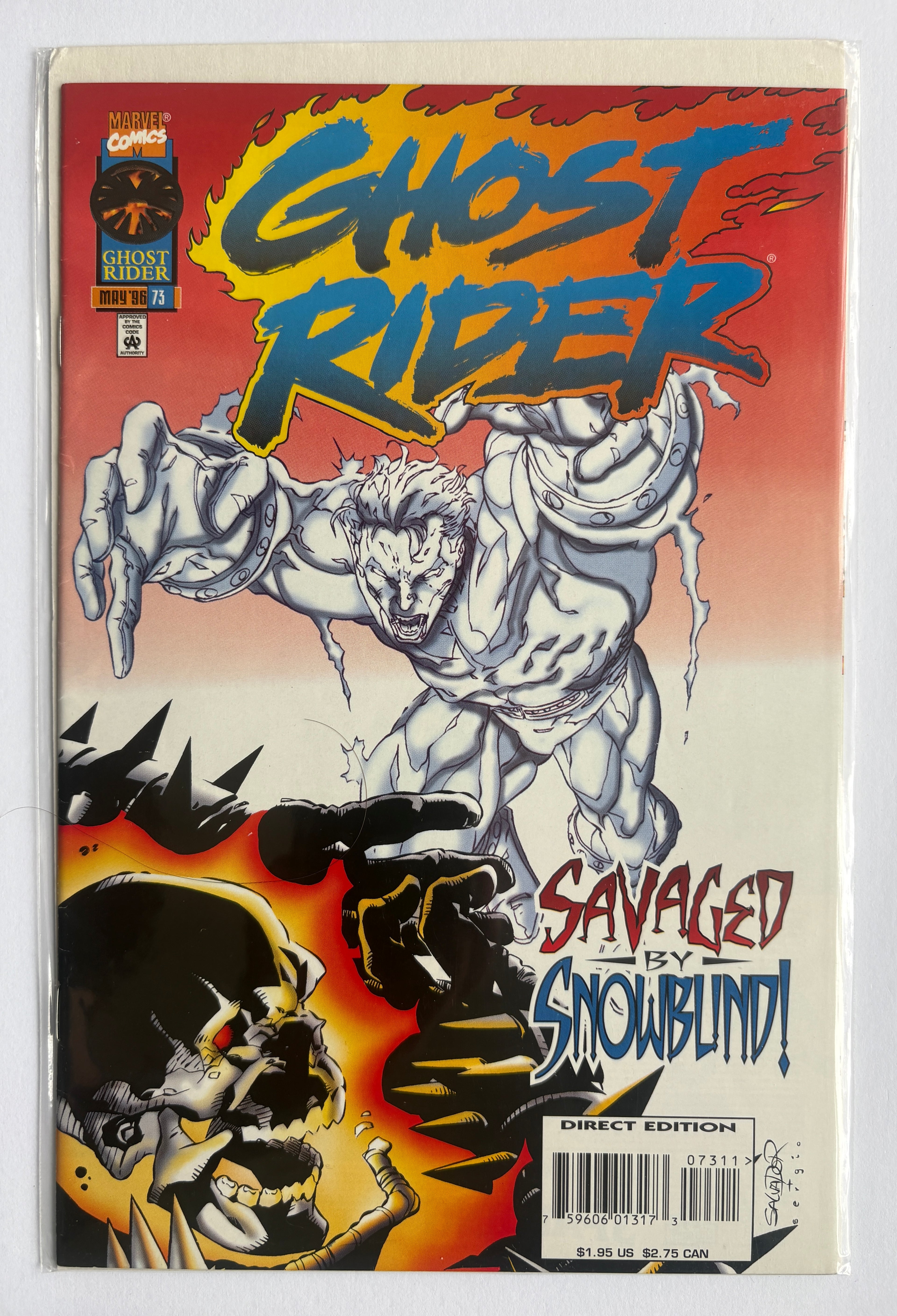 Ghost Rider #73 - 1st Printing - Marvel Comics May 1996 F/VF 7.0
