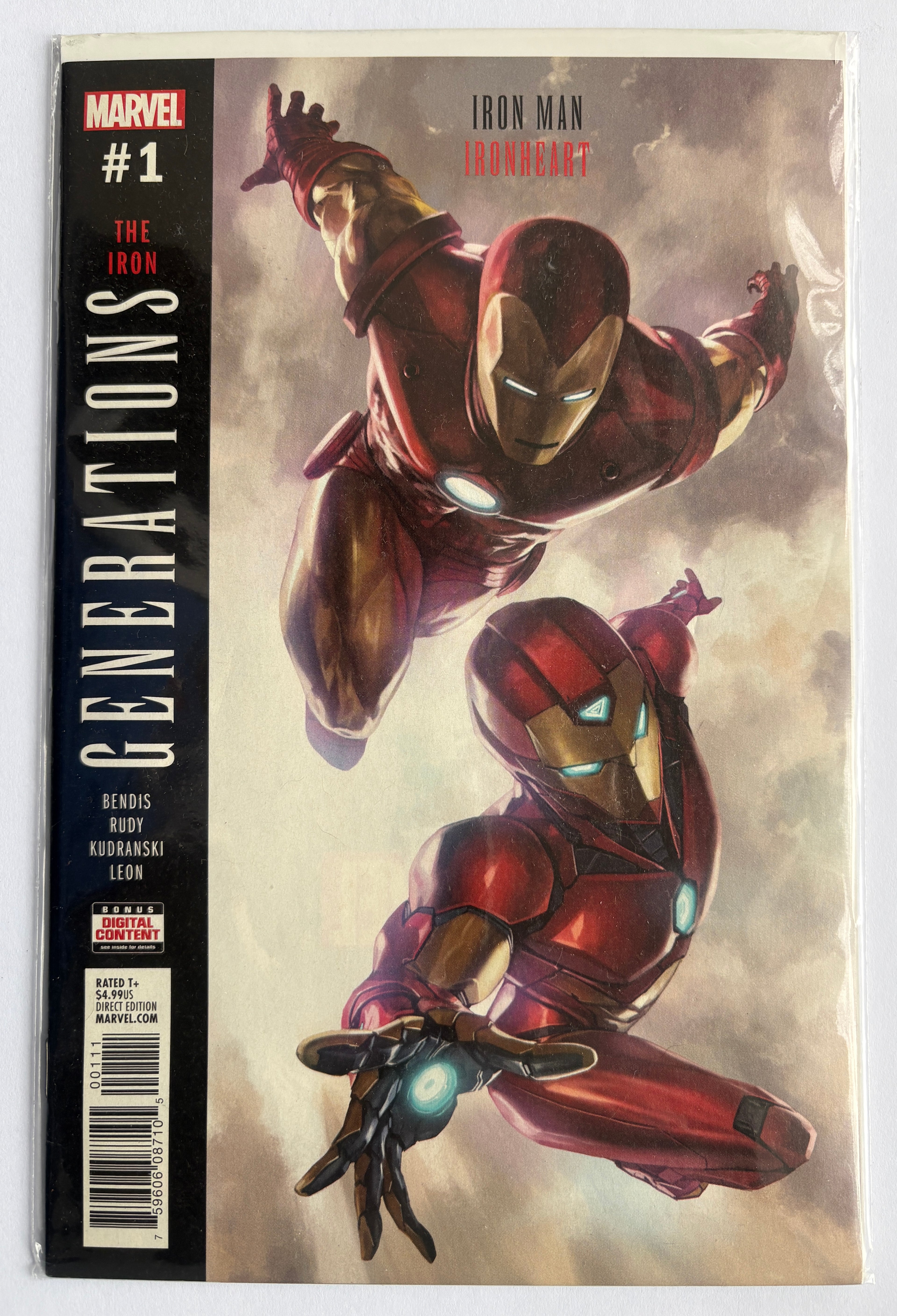 Generations: Iron Man & Ironheart #1 - Marvel Comics November 2017 VF+ 8.5