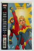 Generations: Captain Marvel & Captain Mar-Vell #1 - Marvel Comics 2017 NM- 9.2