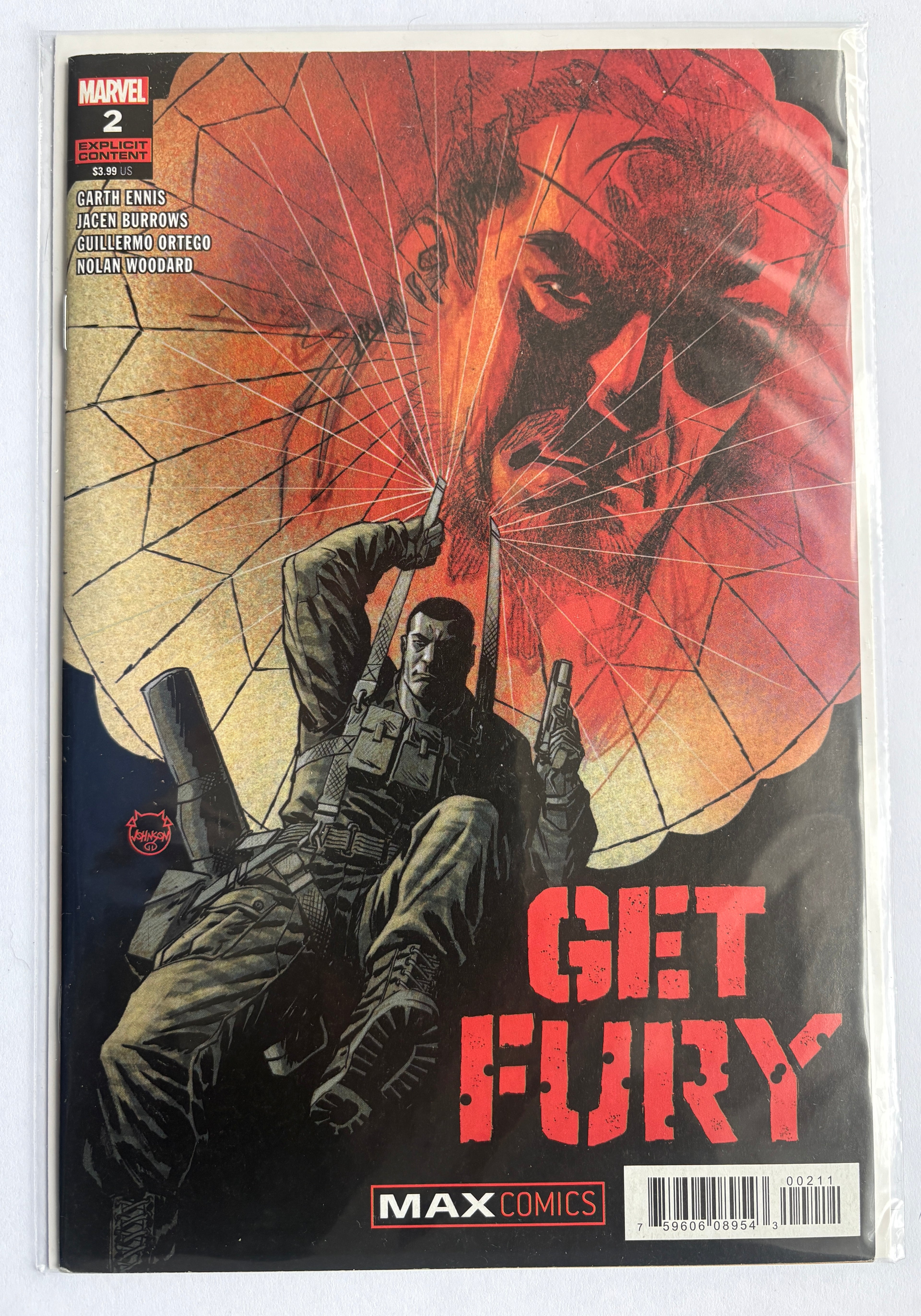 Get Fury #2 - 1st Print Marvel (Max) Comics August 2024 V+ 8.5