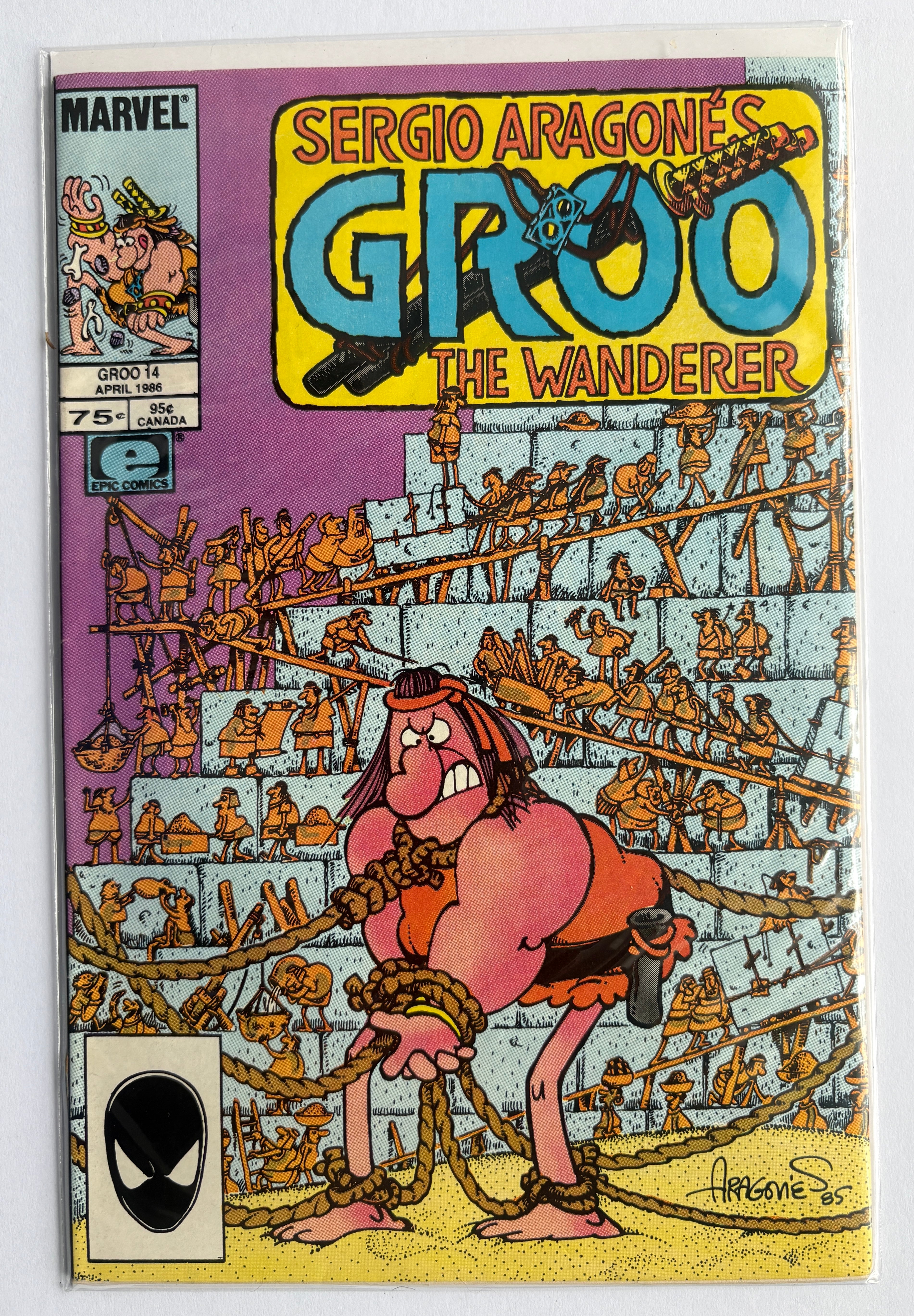 Sergio Aragones Groo the Wanderer #14 - Marvel Epic April 1986 F/VF 7.0