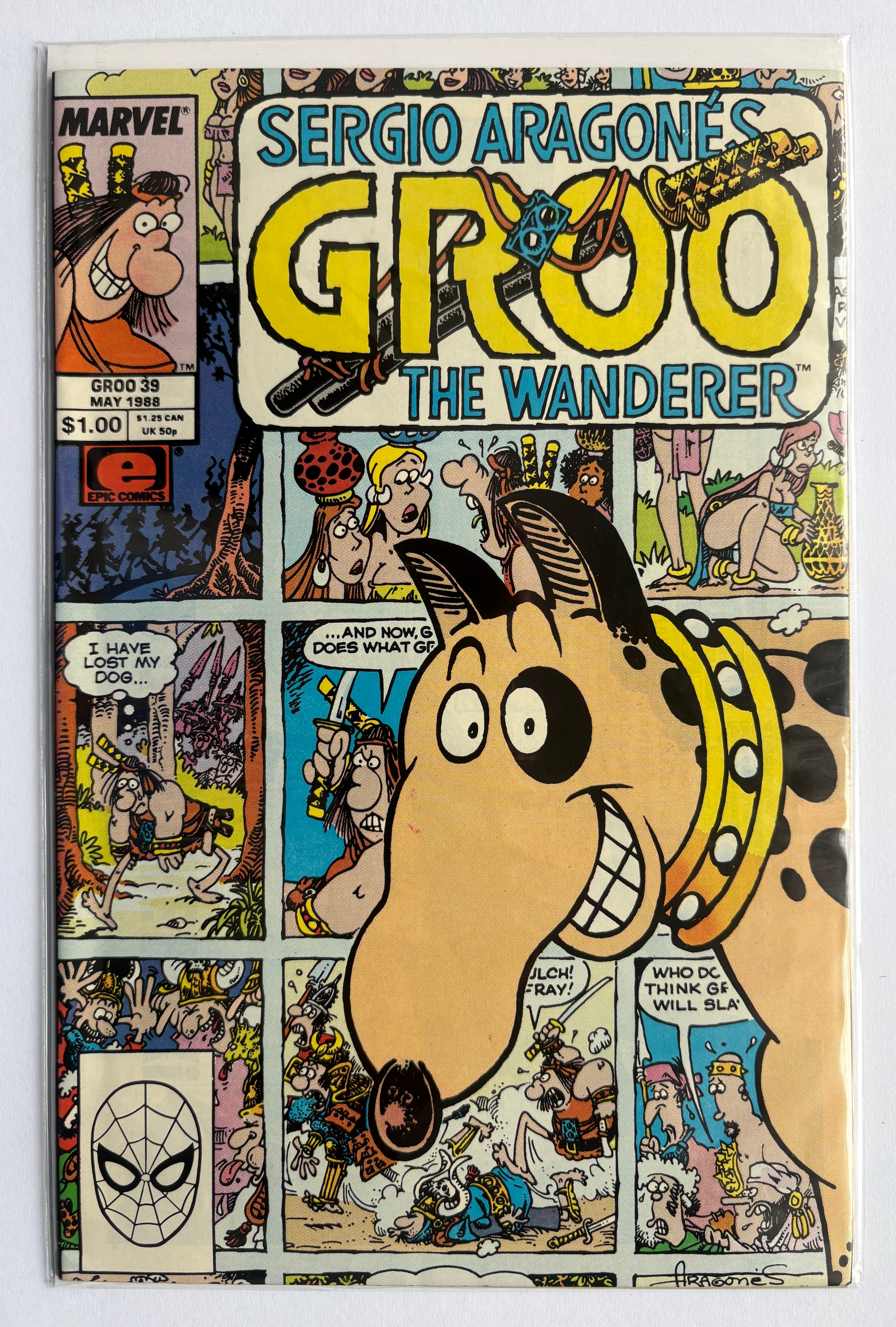 Sergio Aragones Groo the Wanderer #39 - Marvel Epic May 1988 F/VF 7.0