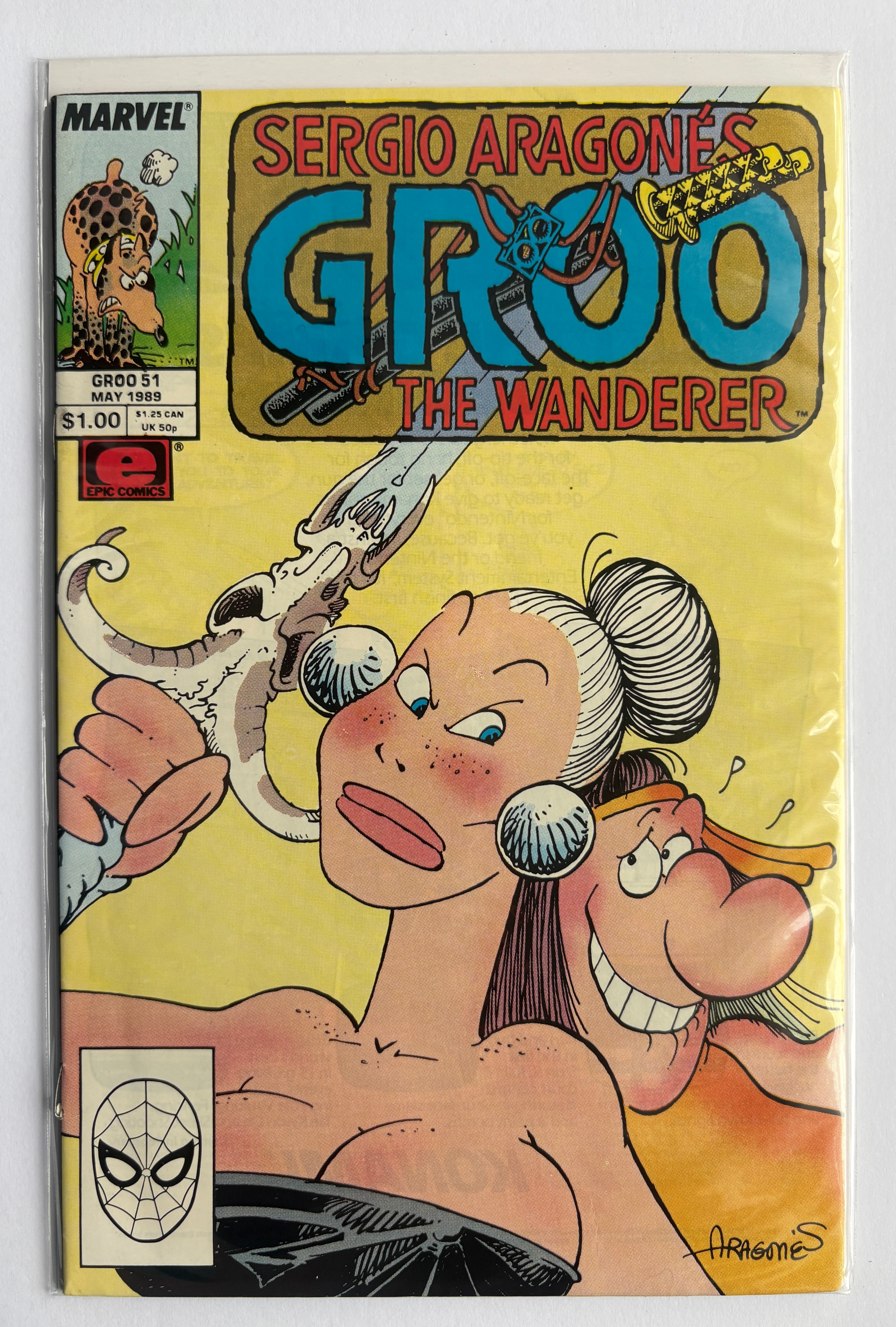 Sergio Aragones Groo the Wanderer #51 - Marvel Epic May 1989 VF- 7.5