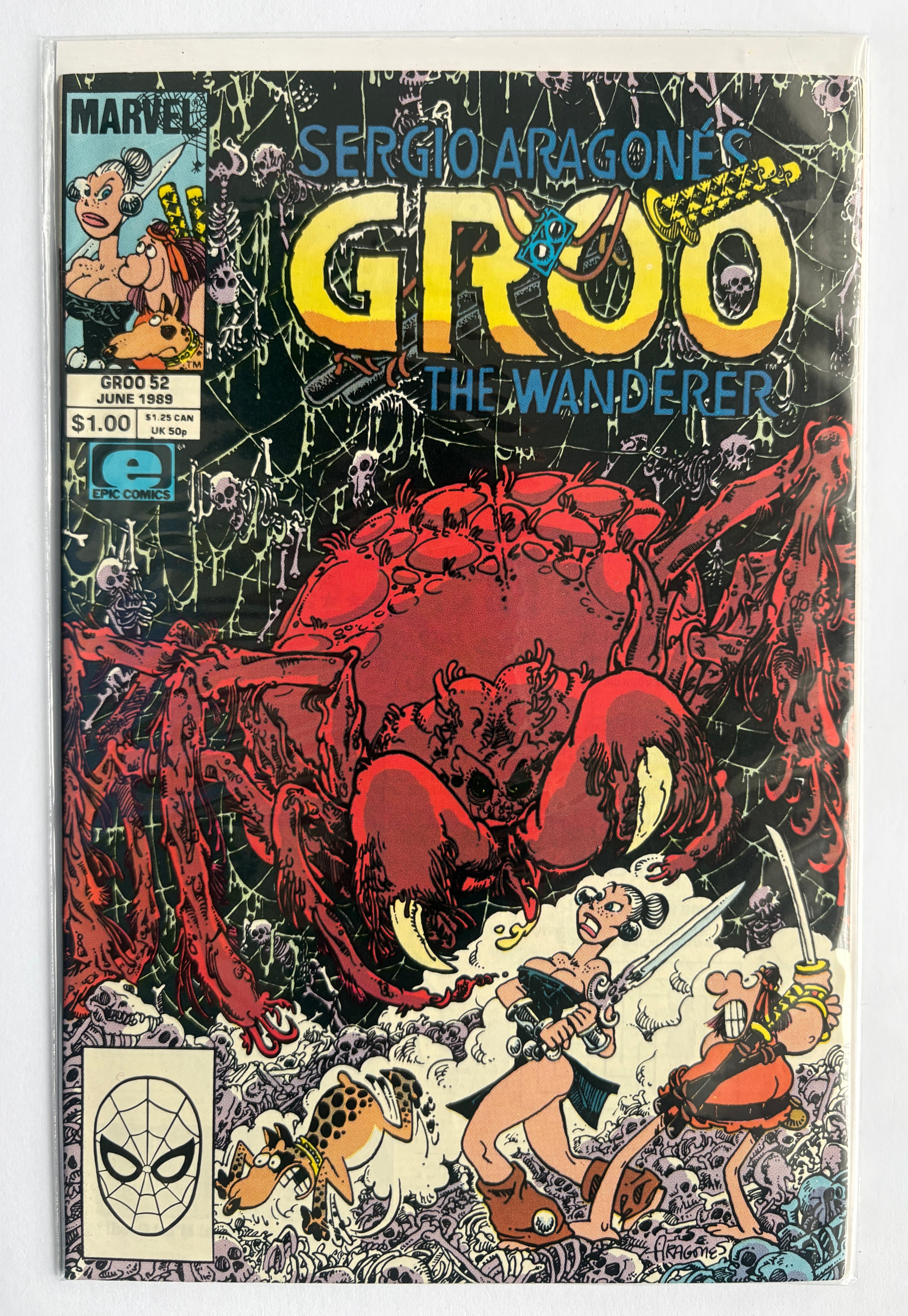 Sergio Aragones Groo the Wanderer #52 - Marvel Epic June 1989 VF- 7.5