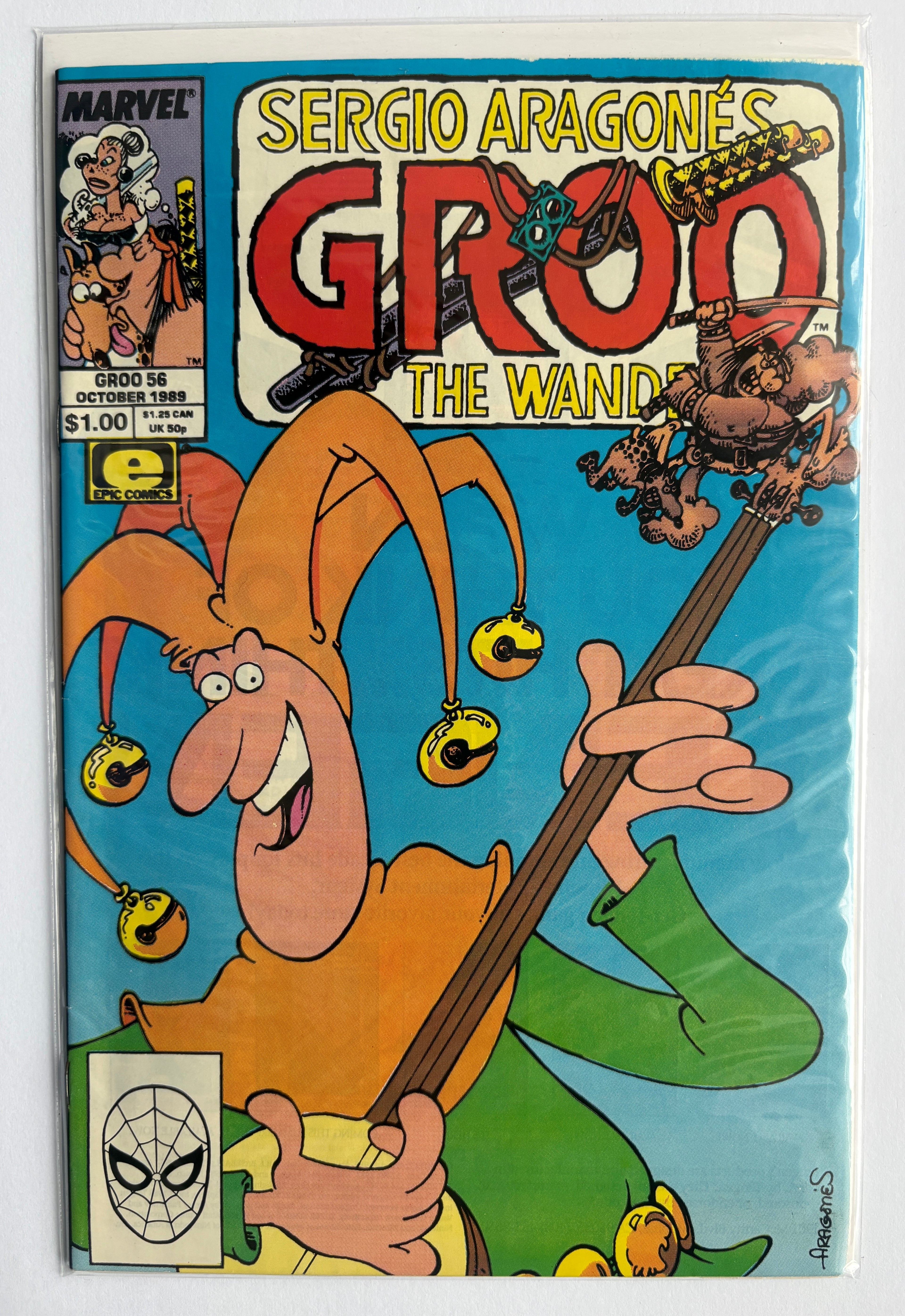 Sergio Aragones Groo the Wanderer #56 - Marvel Epic October 1989 VF 8.0