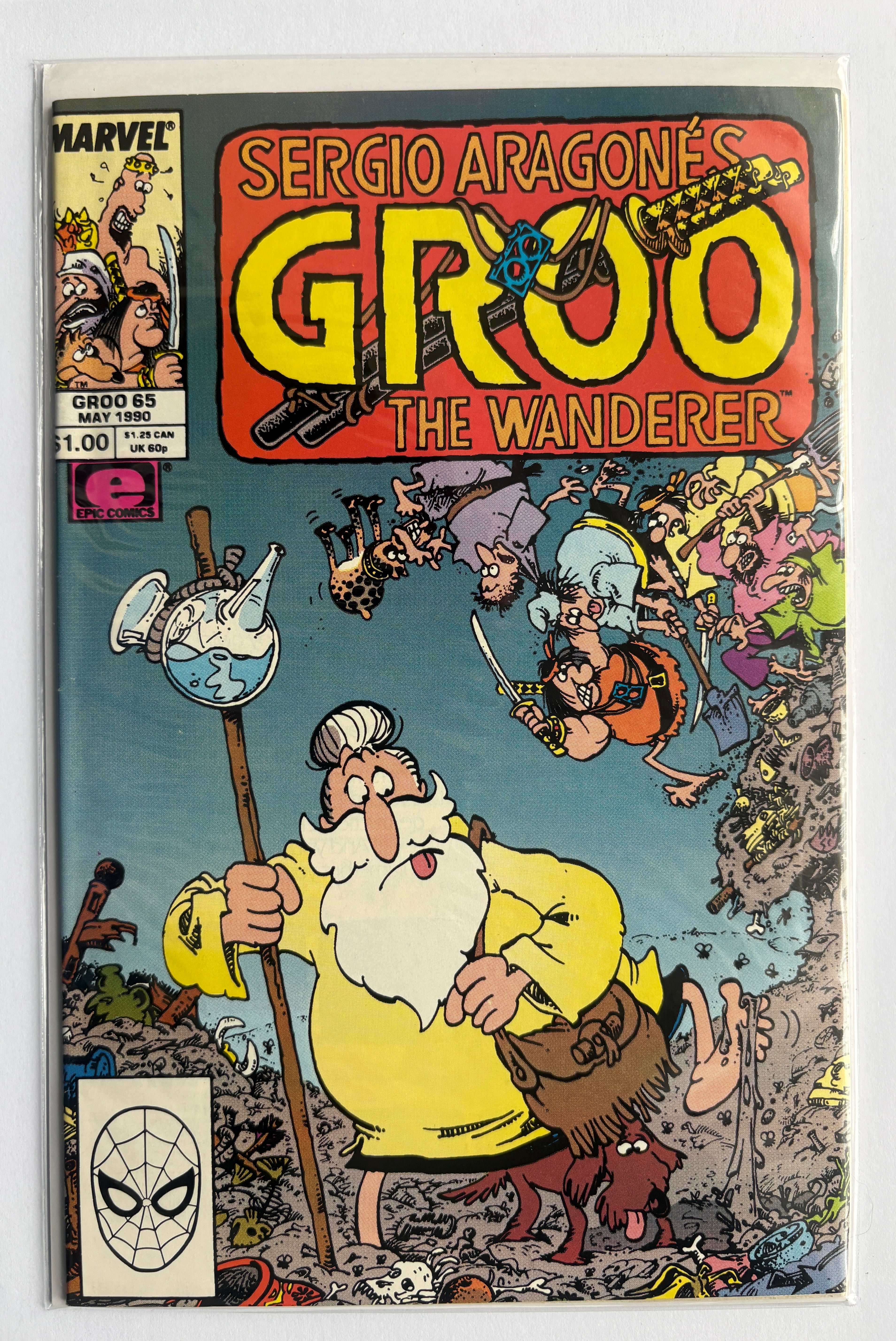 Sergio Aragones Groo the Wanderer #65 - Marvel Epic May 1990 F/VF 7.0