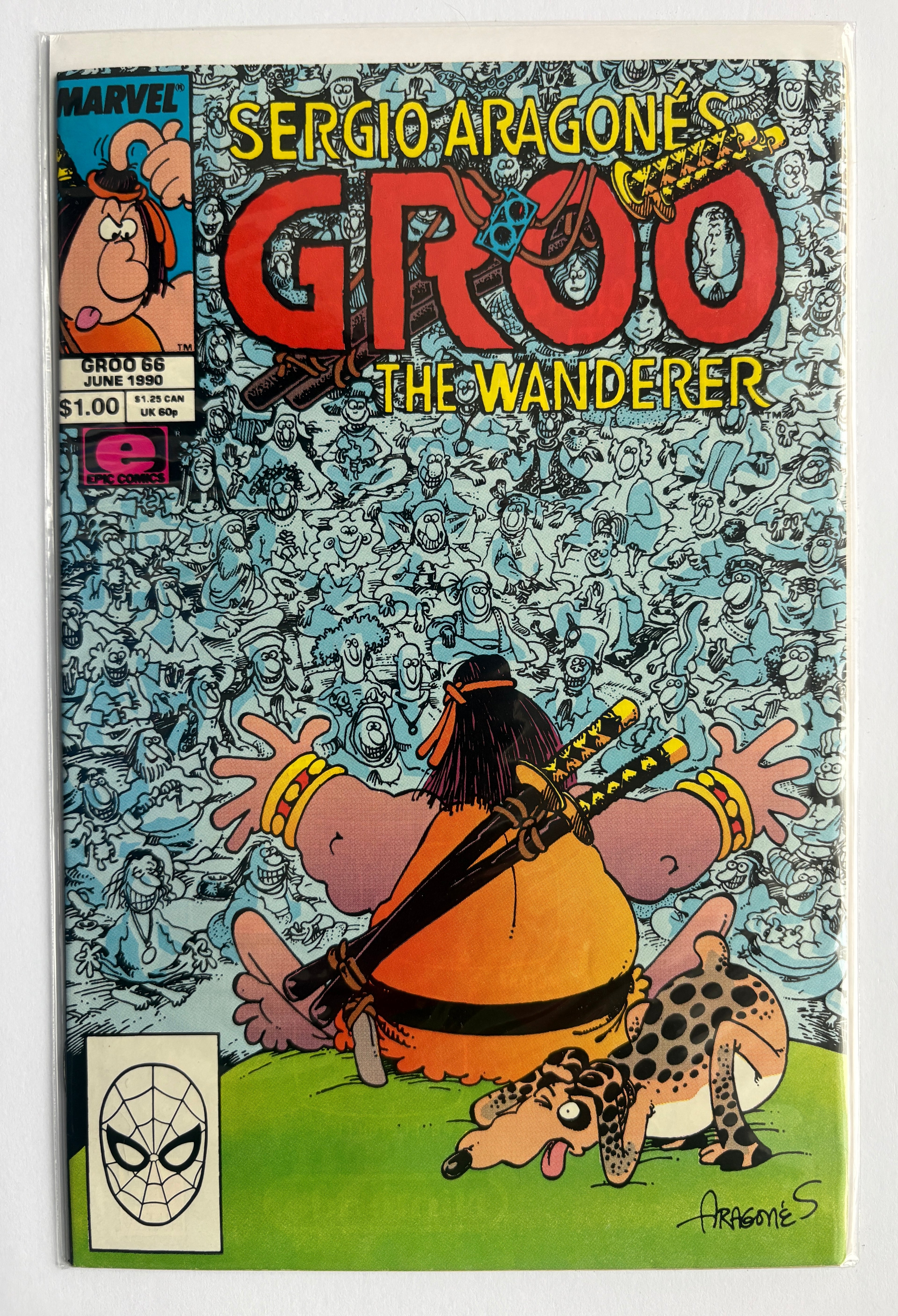Sergio Aragones Groo the Wanderer #66 - Marvel Epic June 1990 VF- 7.5