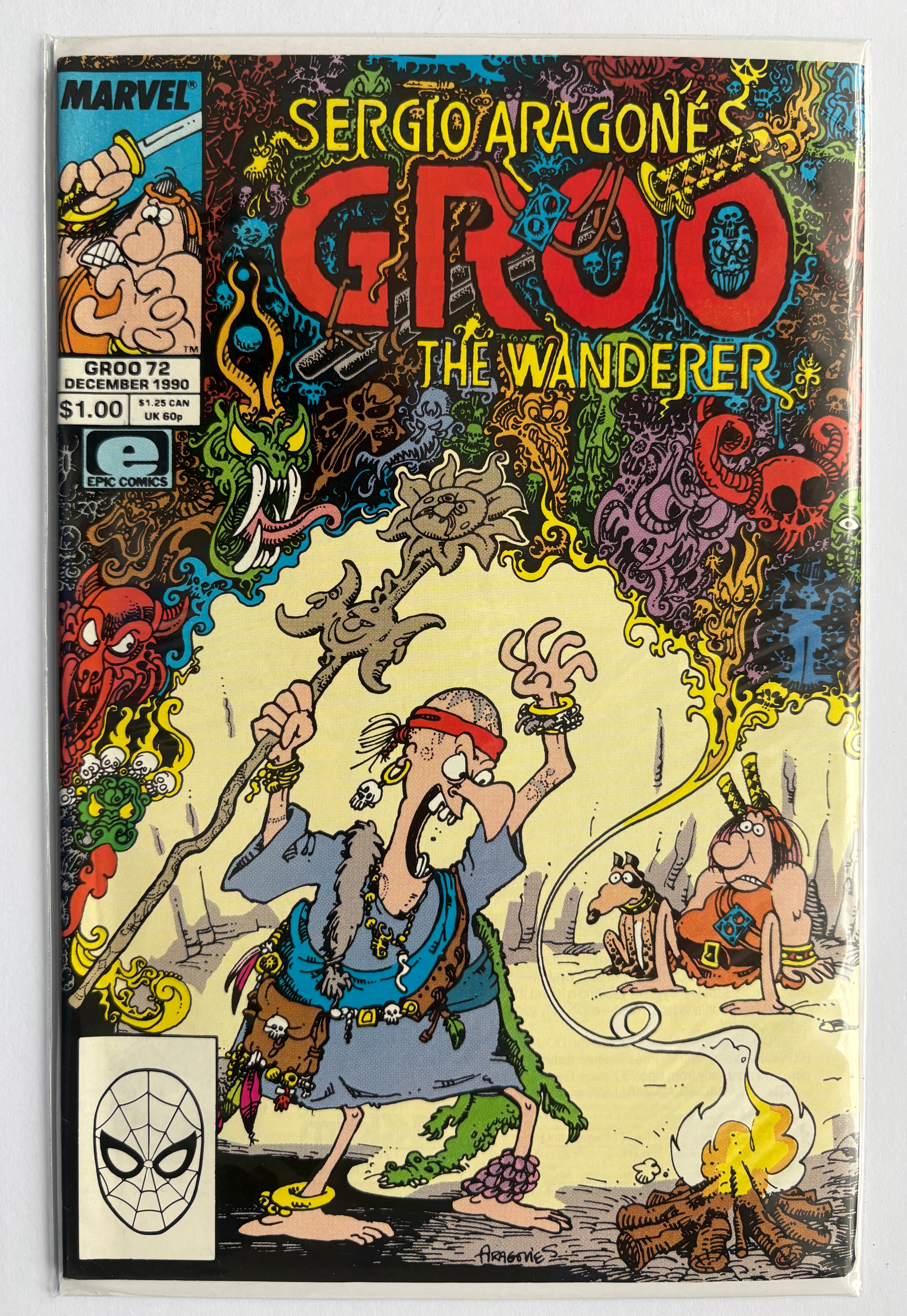 Sergio Aragones Groo the Wanderer #72 - Marvel Epic December 1990 F/VF 7.0