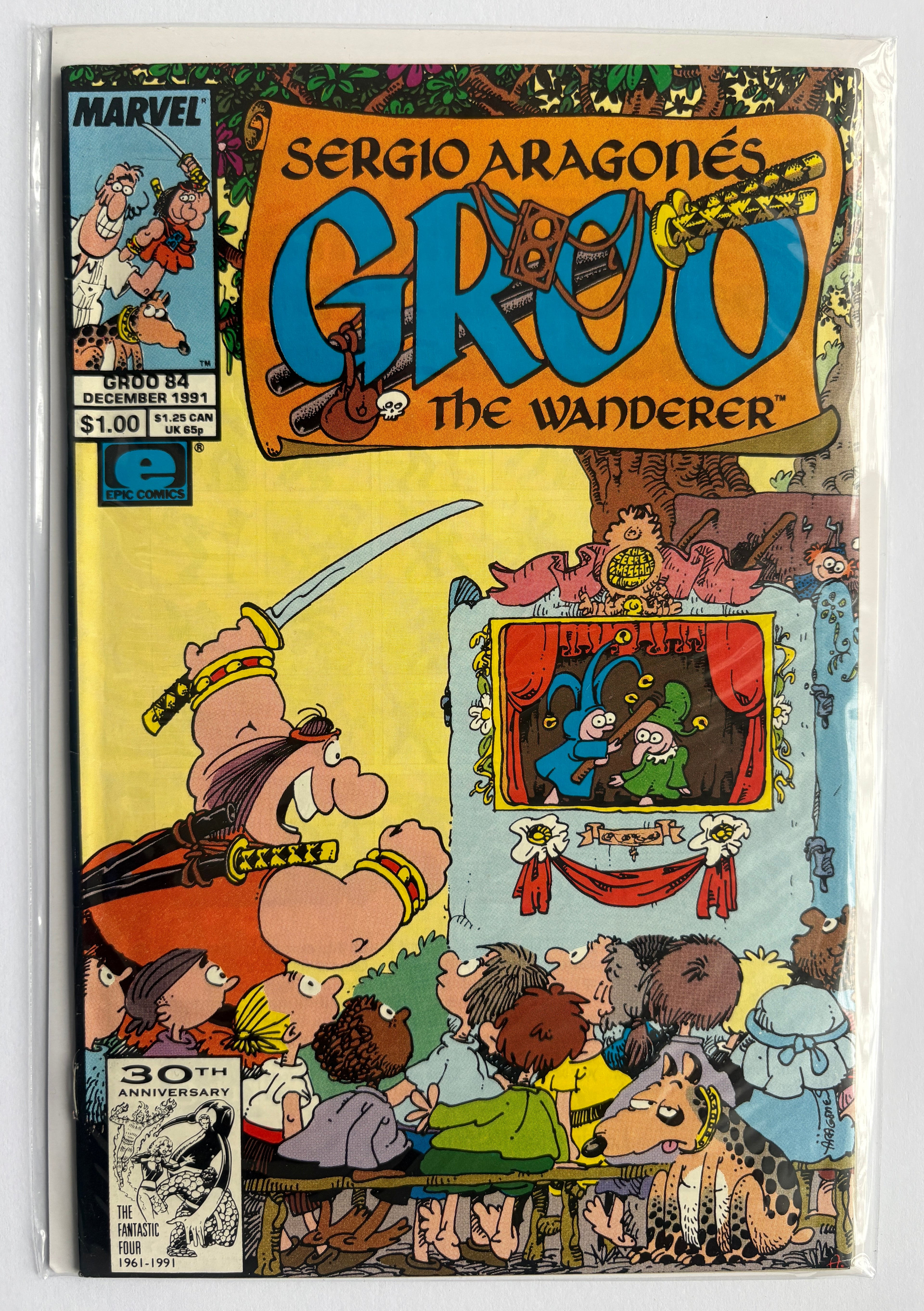 Sergio Aragones Groo the Wanderer #84 - Marvel Epic December 1991 VF 8.0