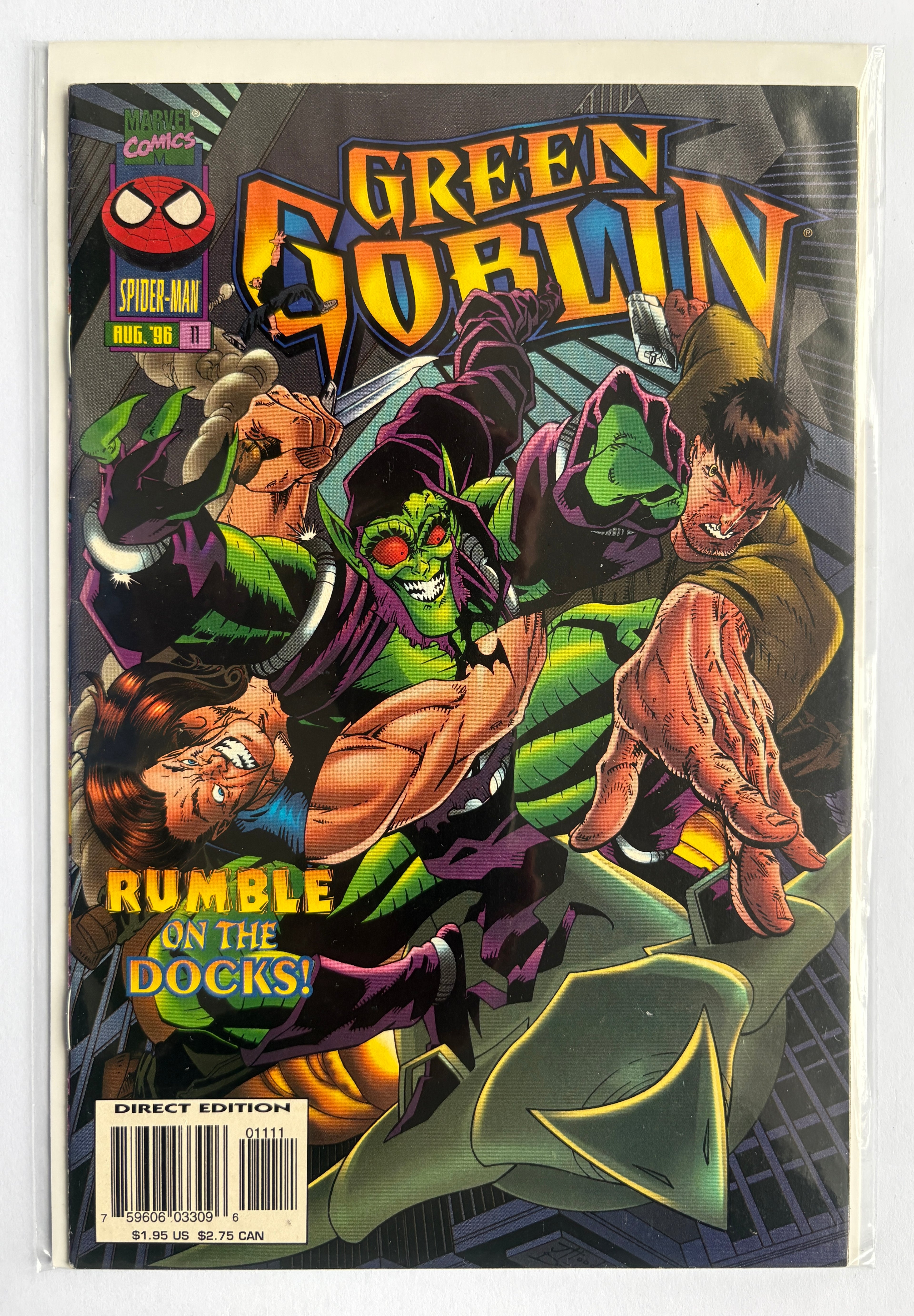 Green Goblin #11 - 1st Printing - Spider-Man - Marvel August 1996 VF- 7.5