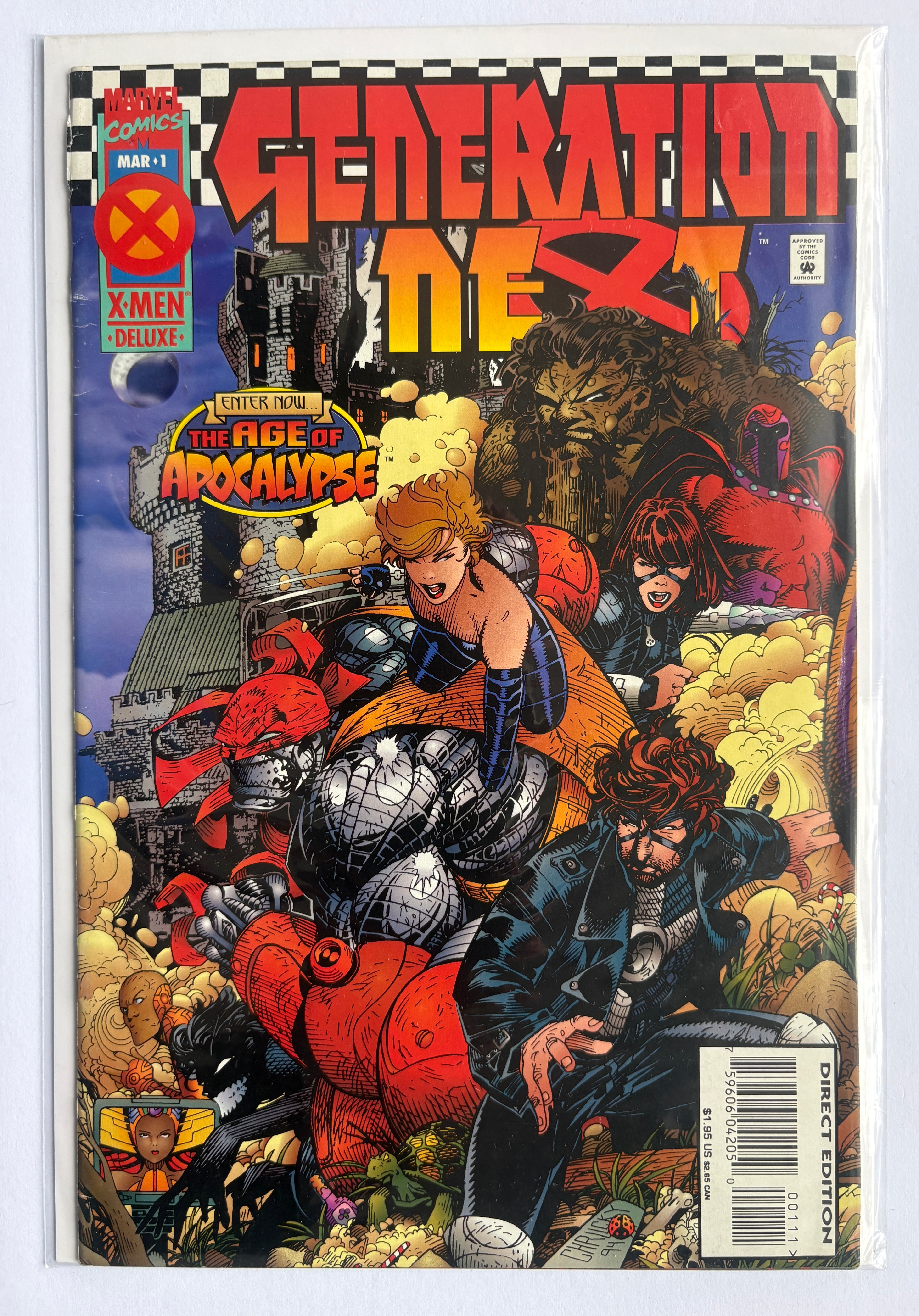 Generation NeXt #1 - The Age of Apocalypse - Marvel Comics March 1995 FN 6.0
