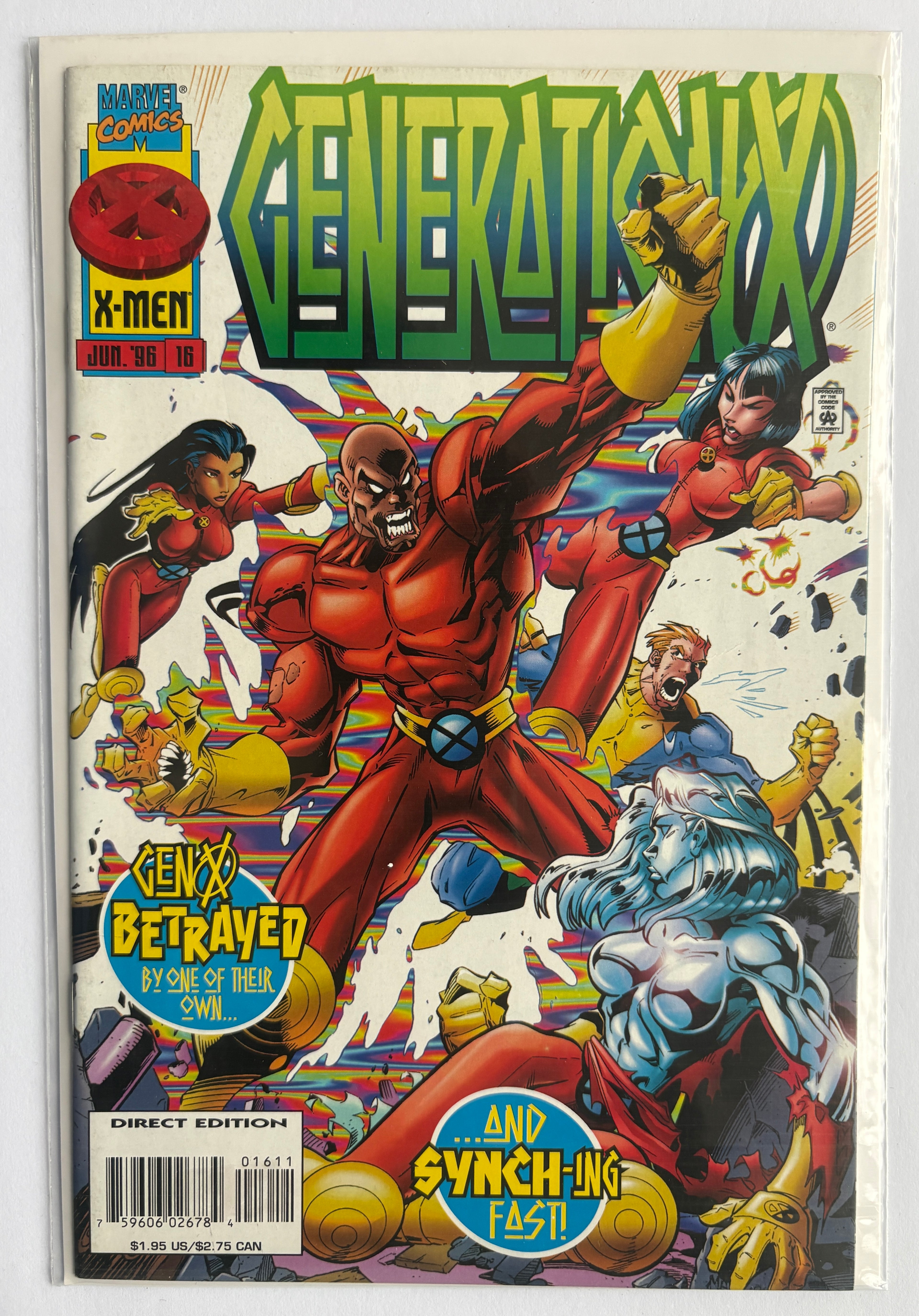 Generation X #16 - 1st Printing - Marvel Comics June 1996 VF 8.0