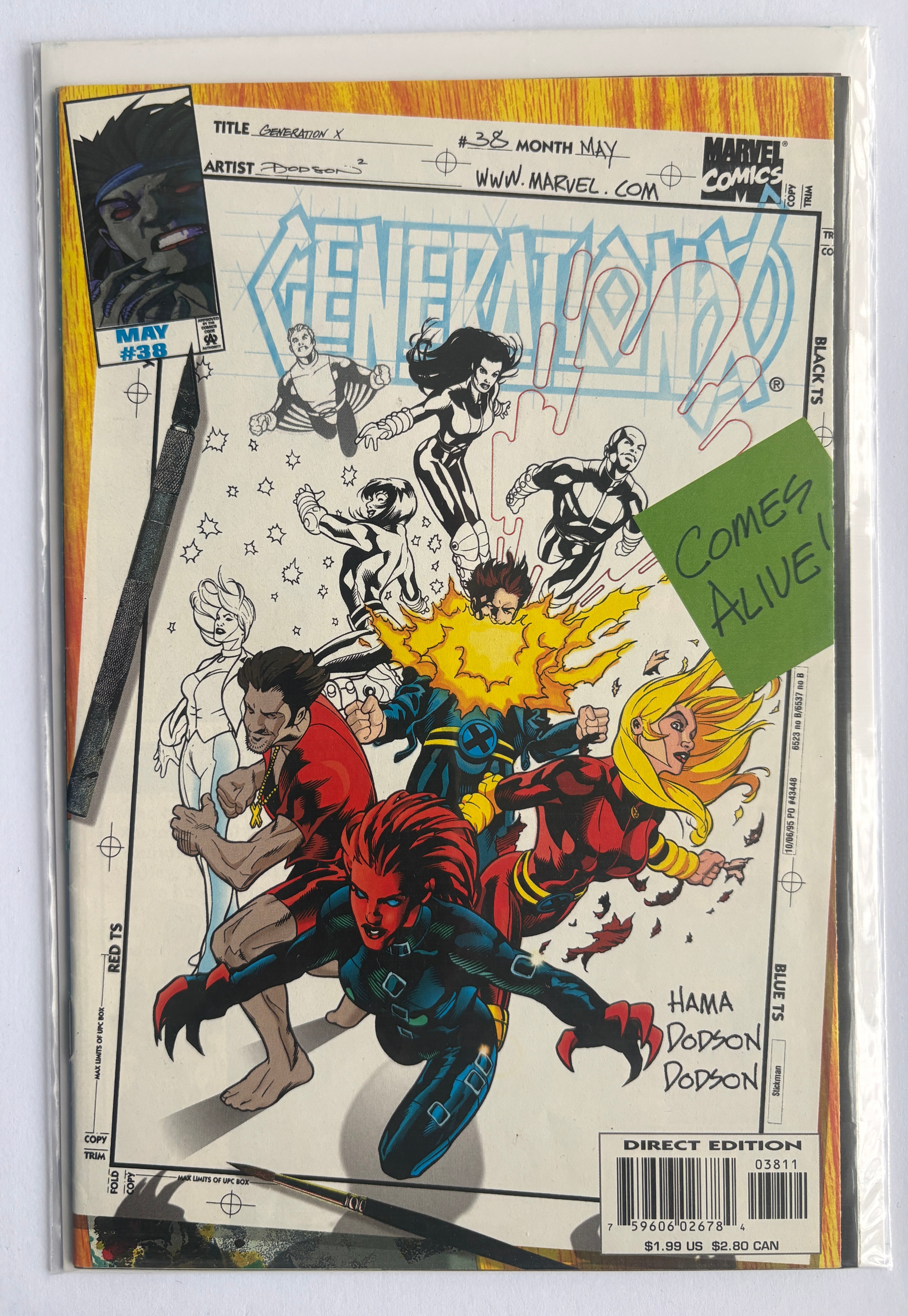Generation X #38 - 1st Printing - Marvel Comics May 1998 VF- 7.5