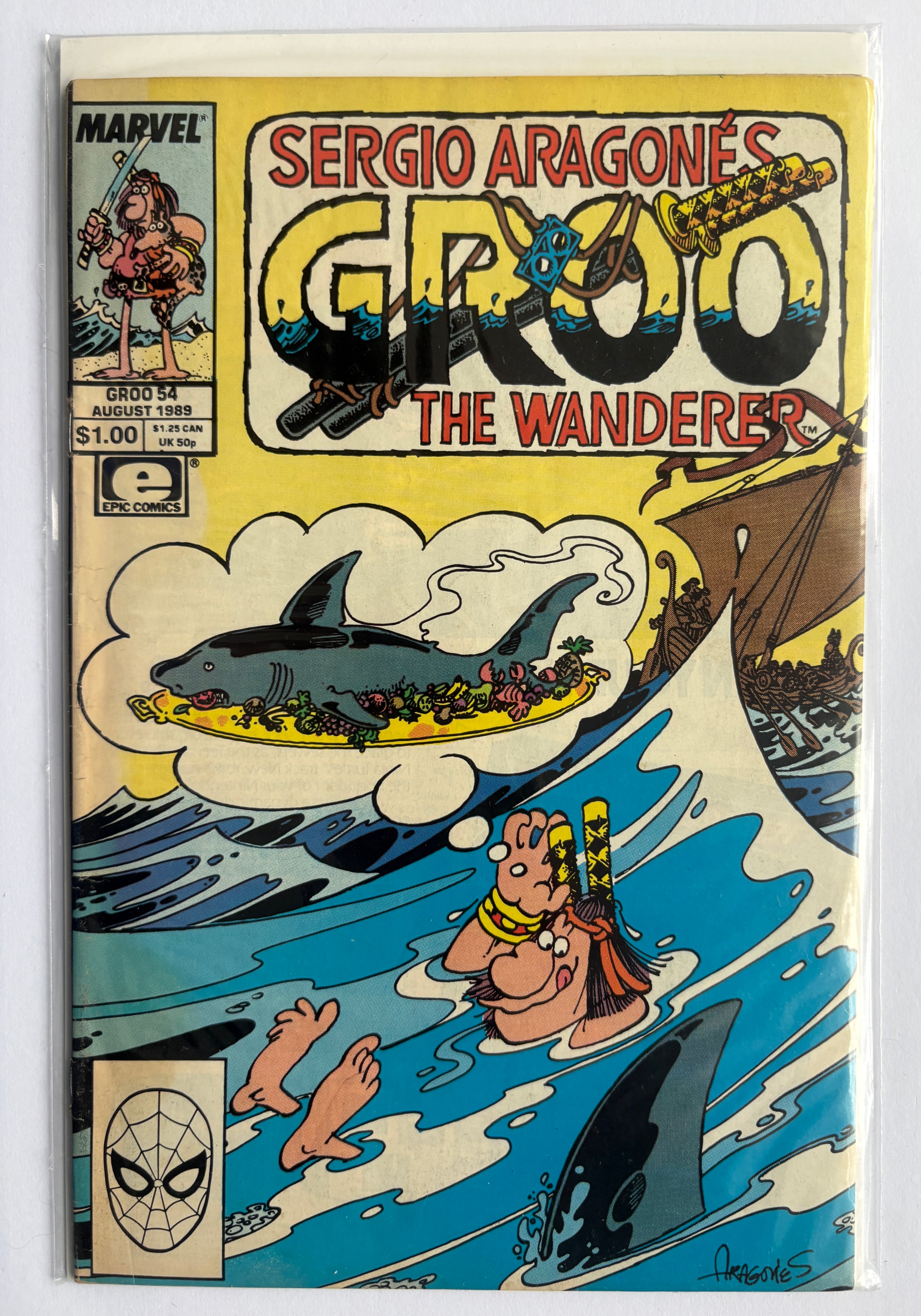 Sergio Aragones Groo the Wanderer #54 - August 1989 FN- 5.5