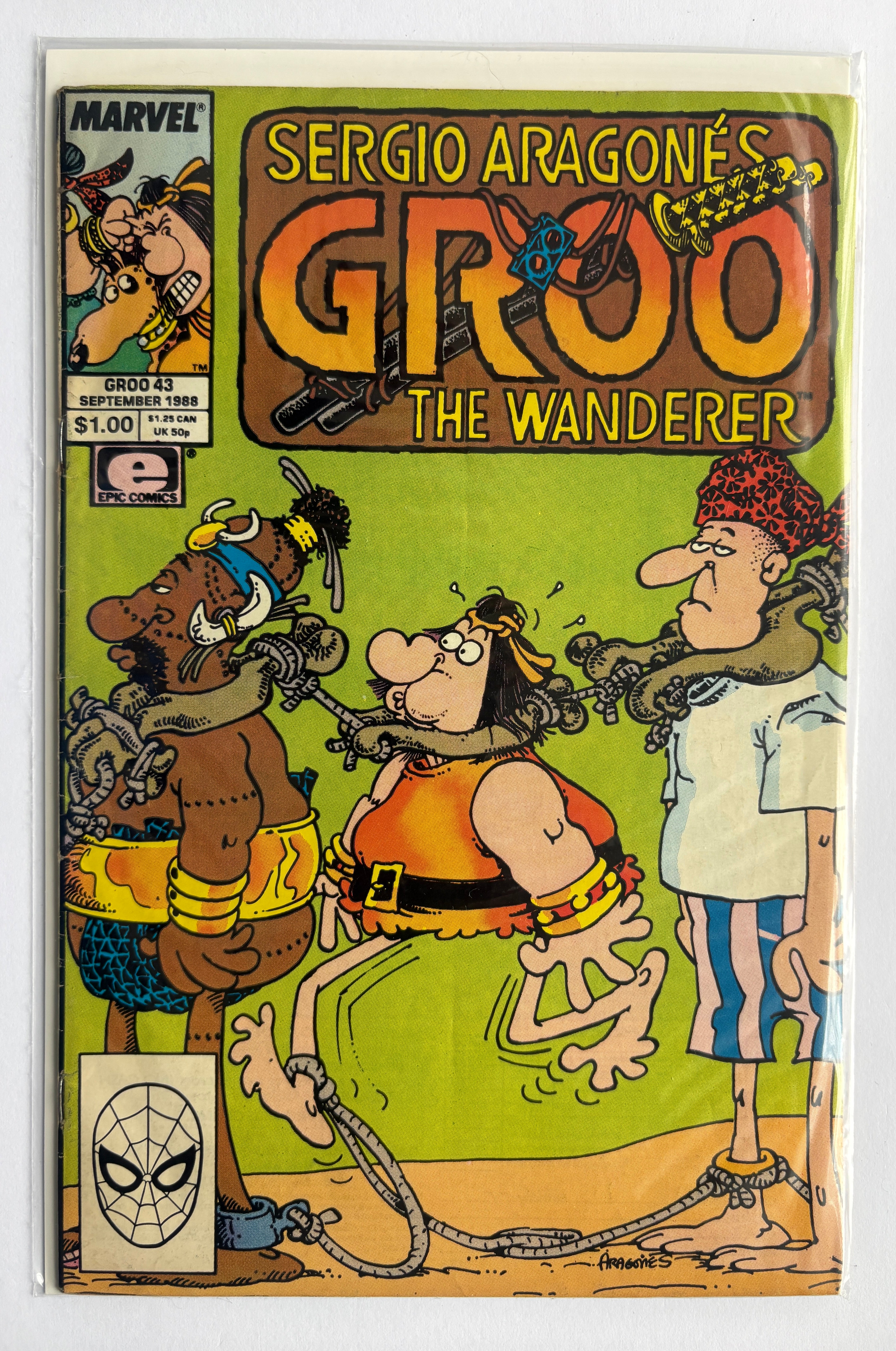 Sergio Aragones Groo the Wanderer #43 - September 1988 FN 6.0