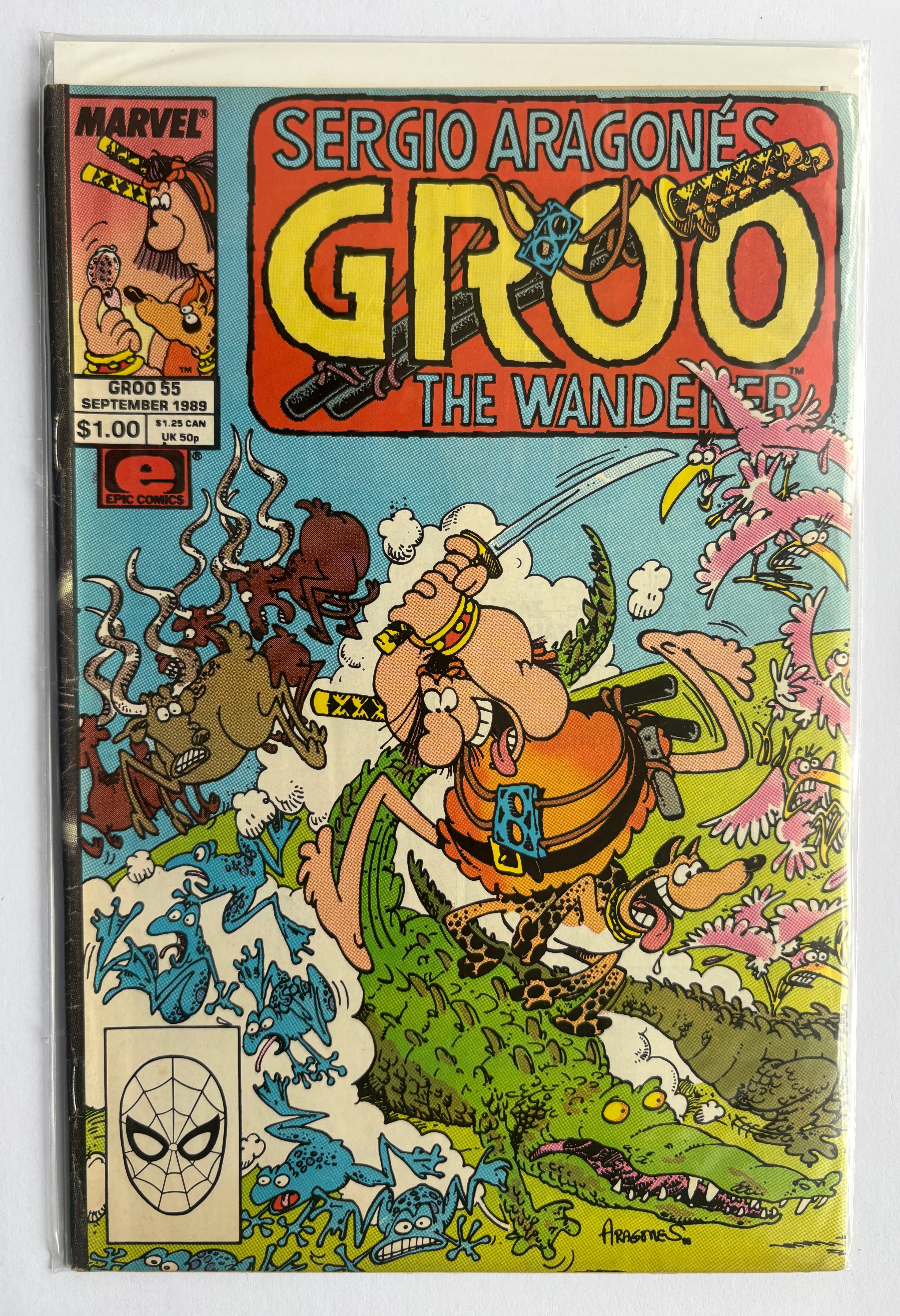 Sergio Aragones Groo the Wanderer #55 - September 1989 FN- 5.5