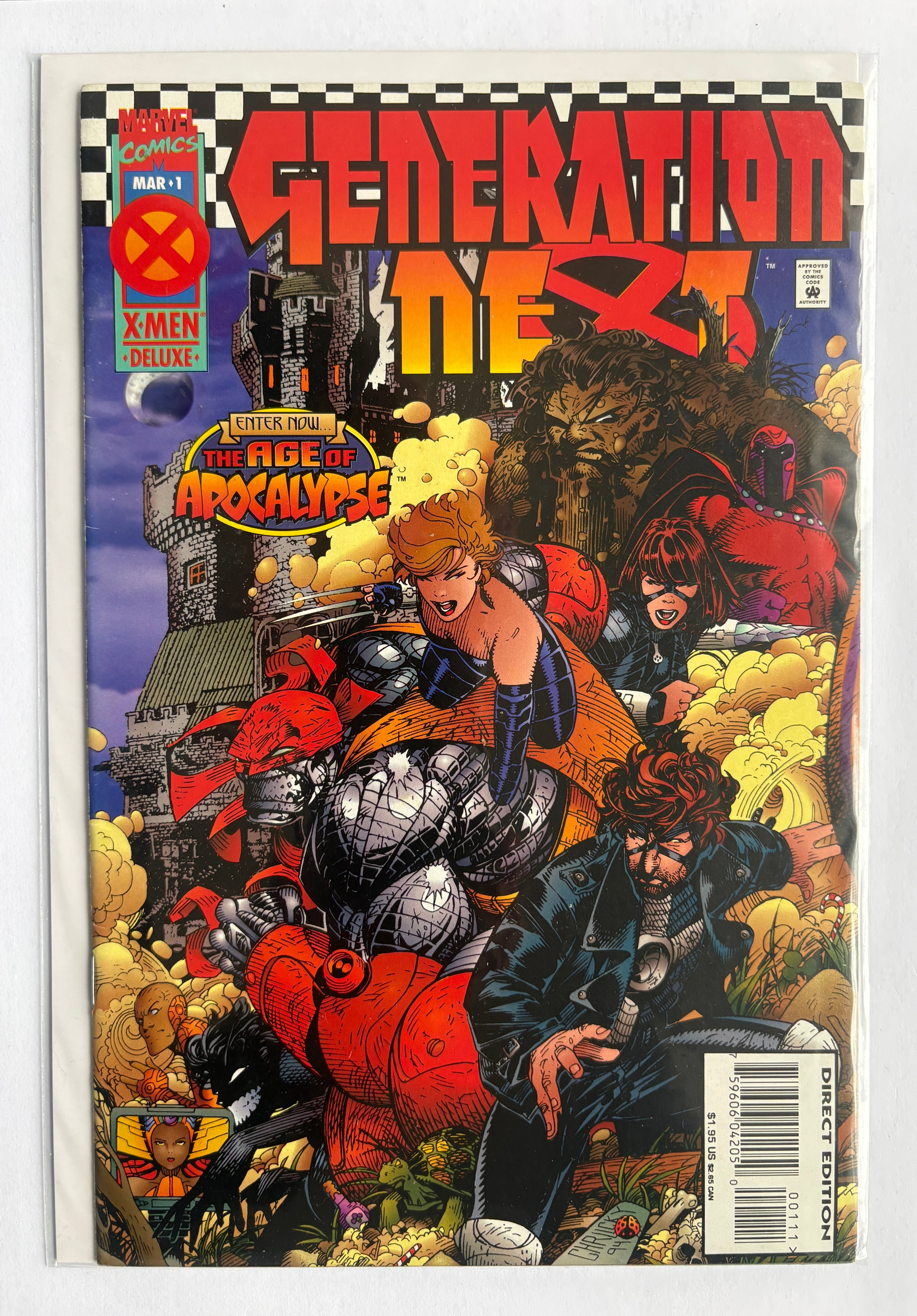 Generation NeXt #1 - The Age of Apocalypse - Marvel Comics March 1995 FN+ 6.5