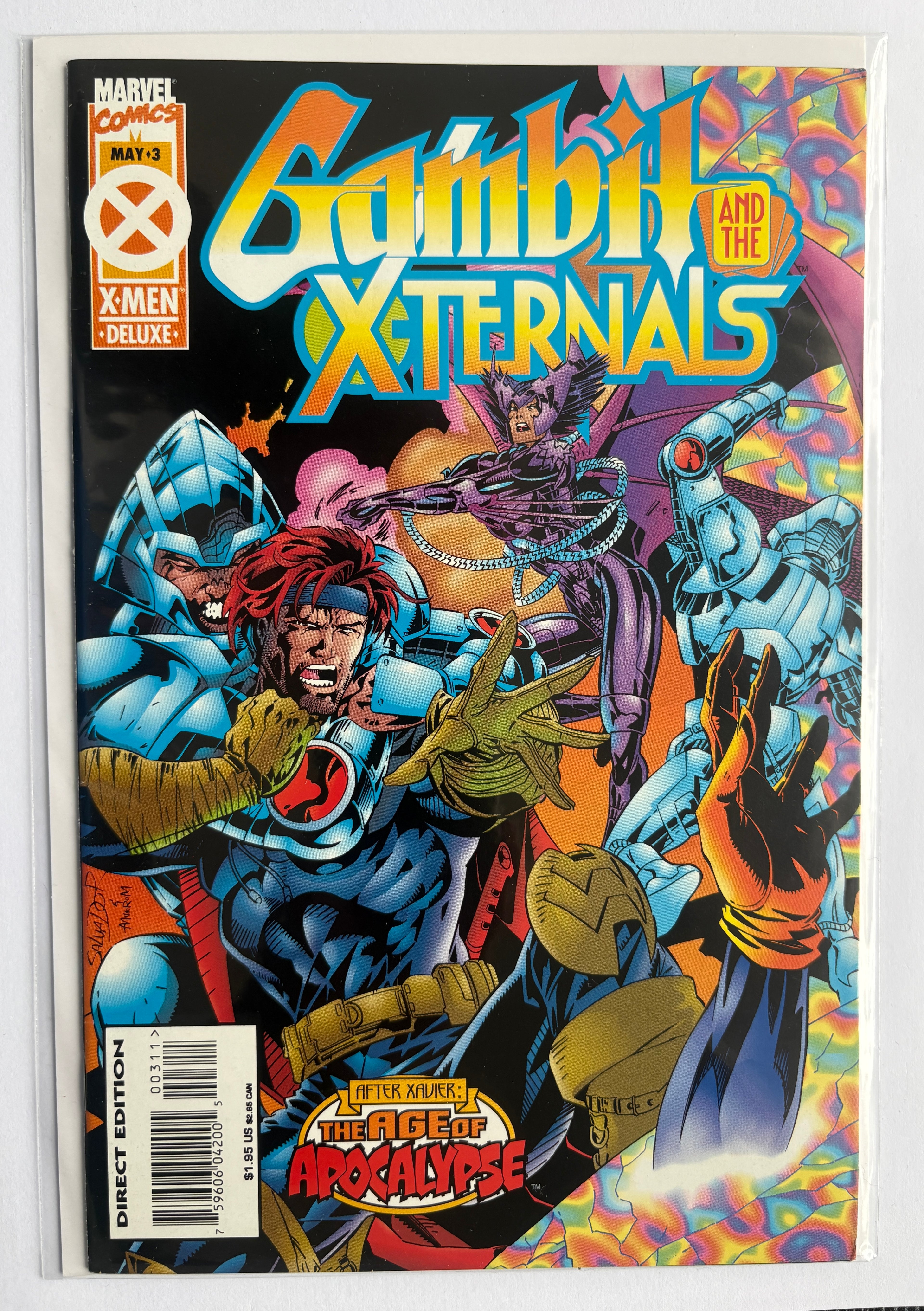Gambit and the X-ternals #3 - The Age of Apocalypse - Marvel May 1995 VF 8.0