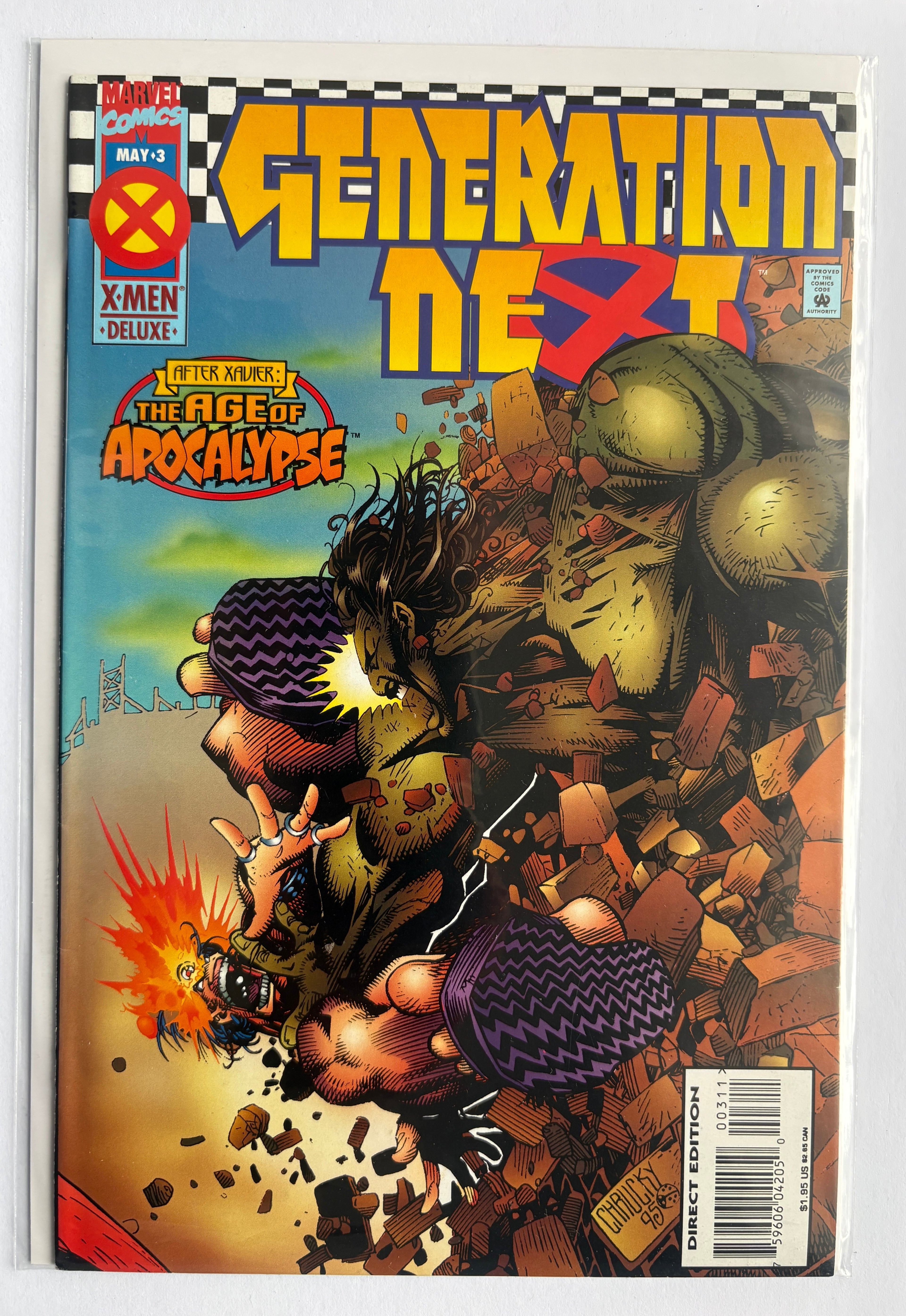 Generation NeXt #3 - The Age of Apocalypse - Marvel Comics May 1995 VF+ 8.5