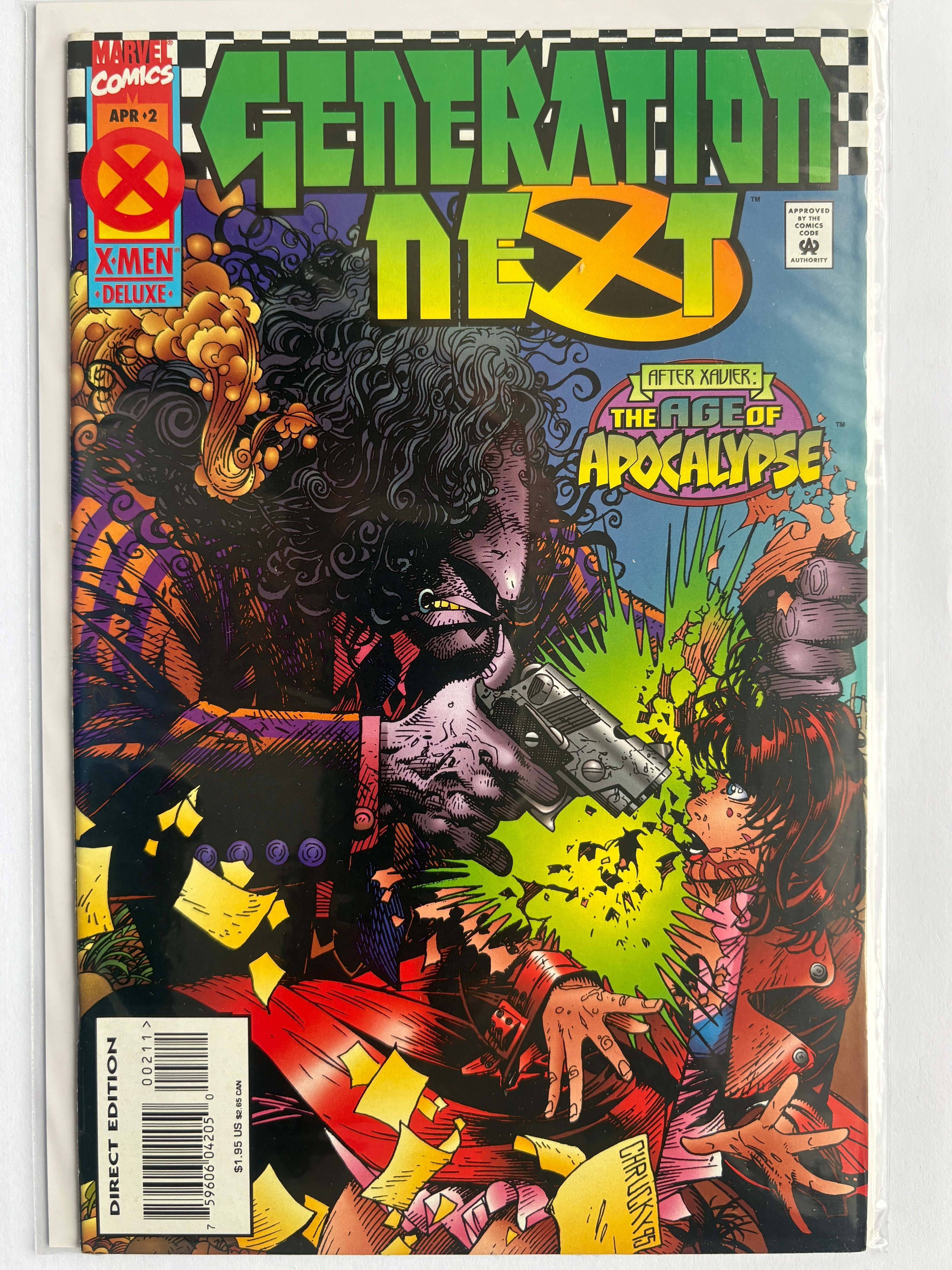 Generation NeXt #2 - The Age of Apocalypse - Marvel Comics April 1995 VF 8.0