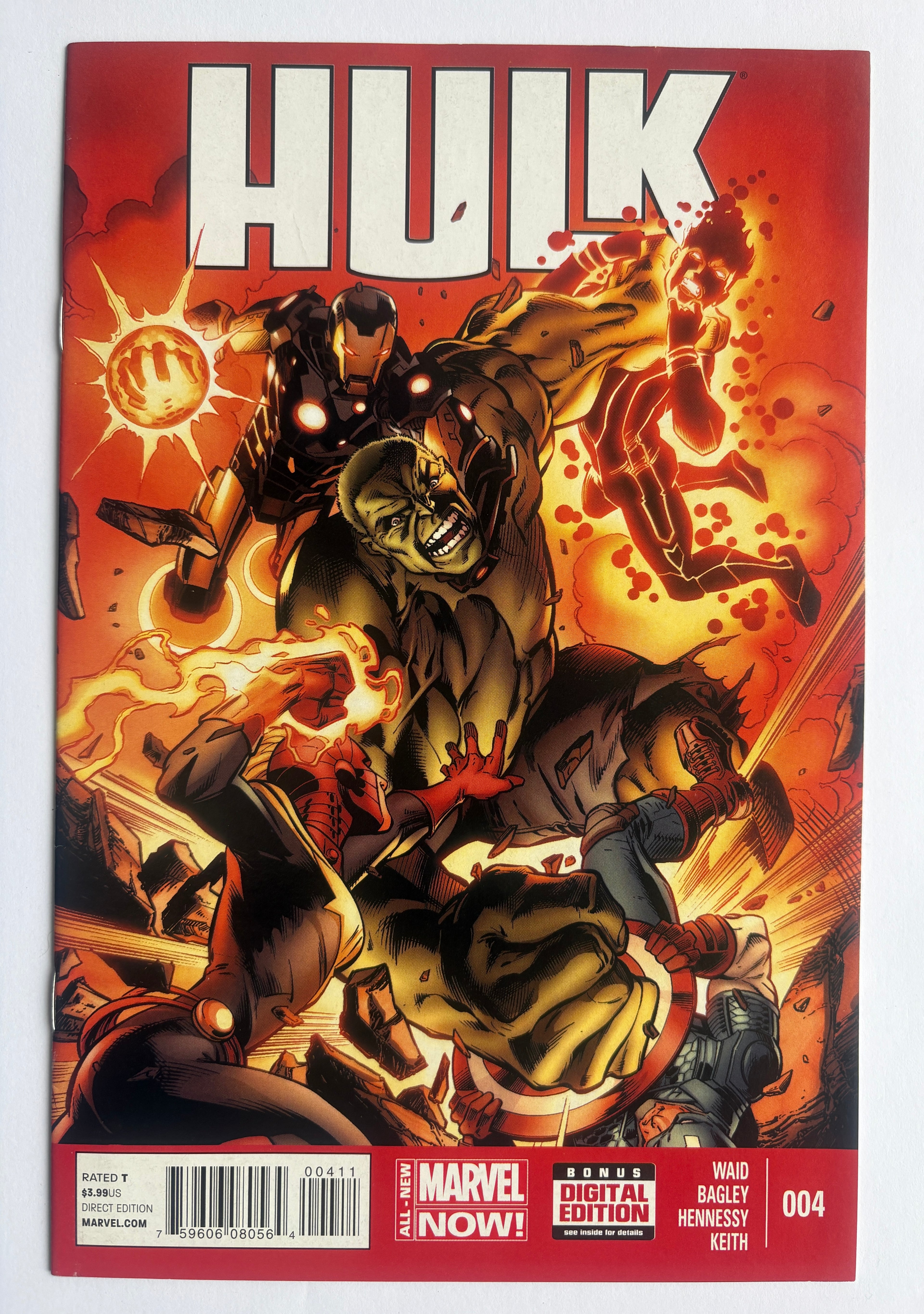 Hulk #4 - 1st printing - Marvel Comics - August 2014 VF 8.0
