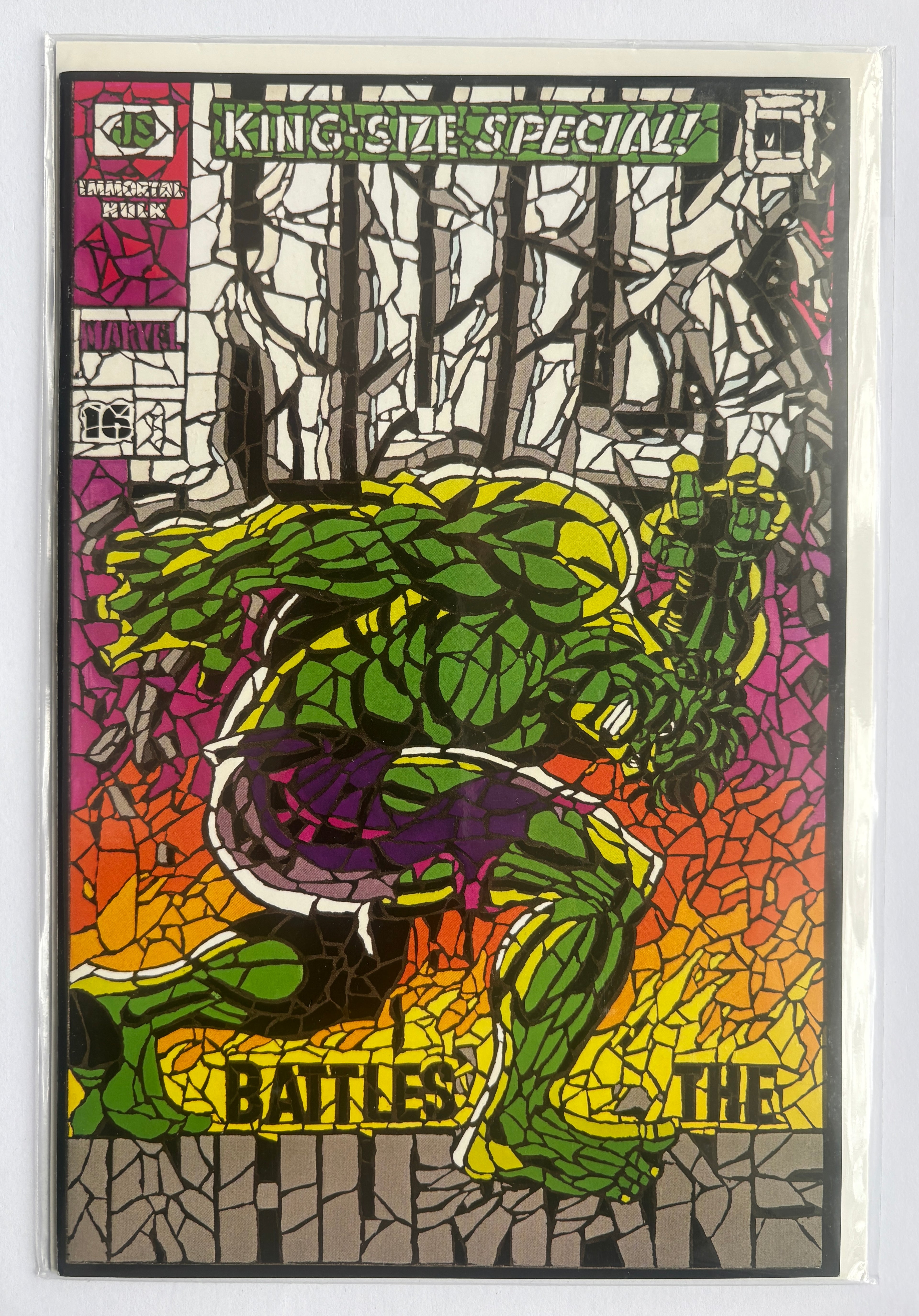 Immortal Hulk #16 - Shattered Steranko Homage Variant - 2019 NM- 9.2