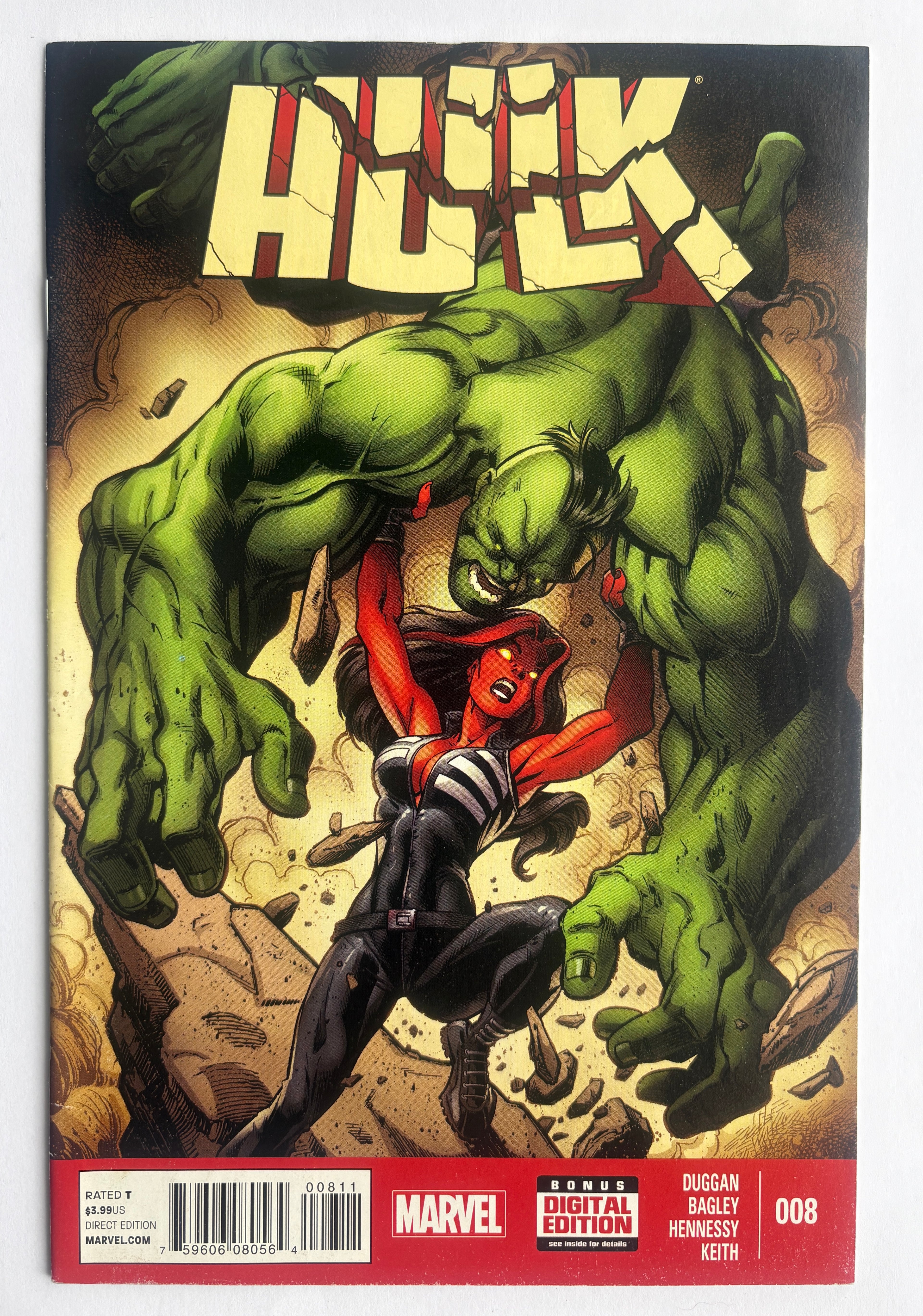 Hulk #8 - 1st printing - Marvel Comics - January 2015 VF 8.0