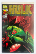 Hulk #1 Dynamic Forces Gold Foil Variant Signed Ron Garney 1999