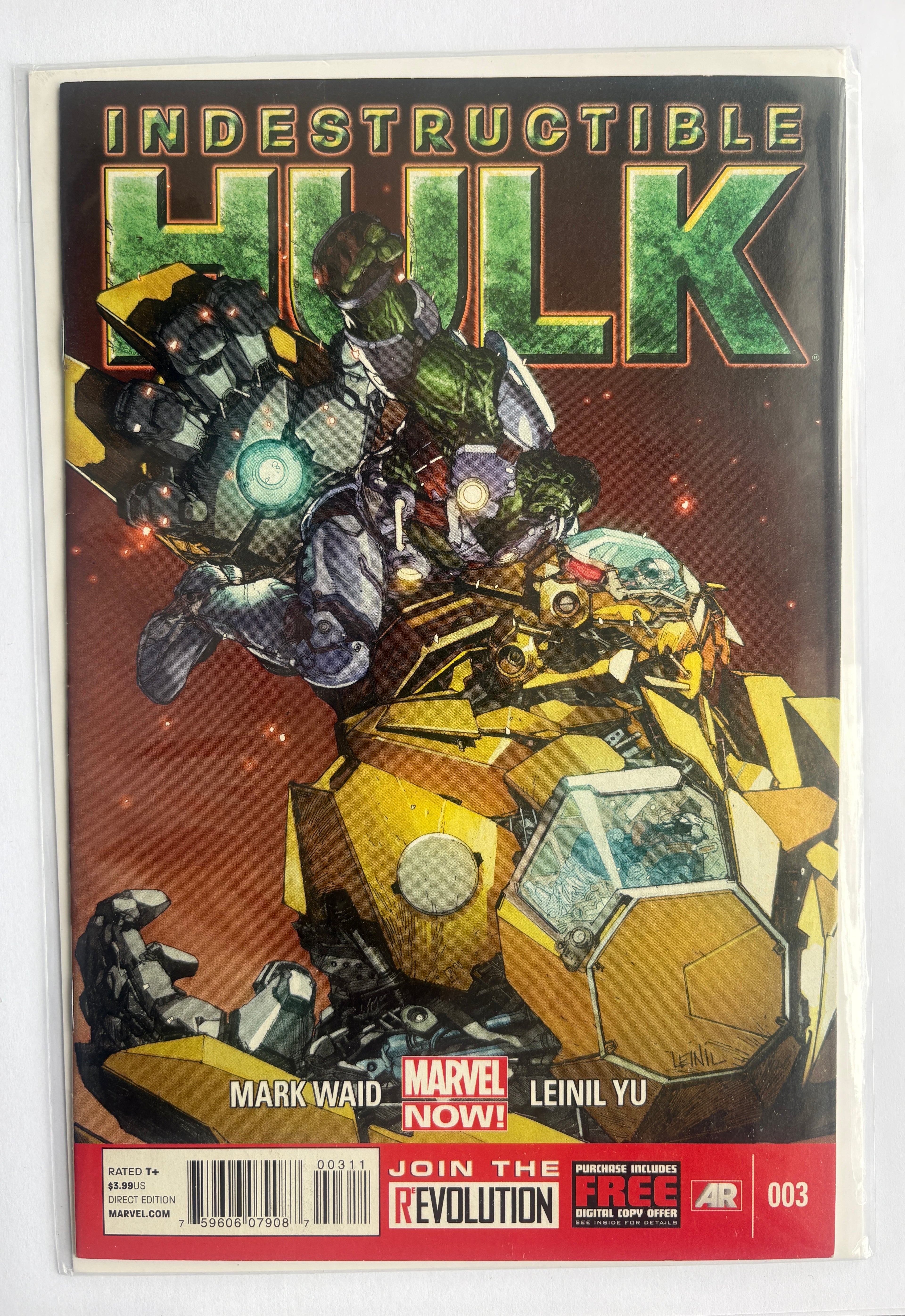Indestructable Hulk #3 -  Marvel Comics March 2013 VF 8.0
