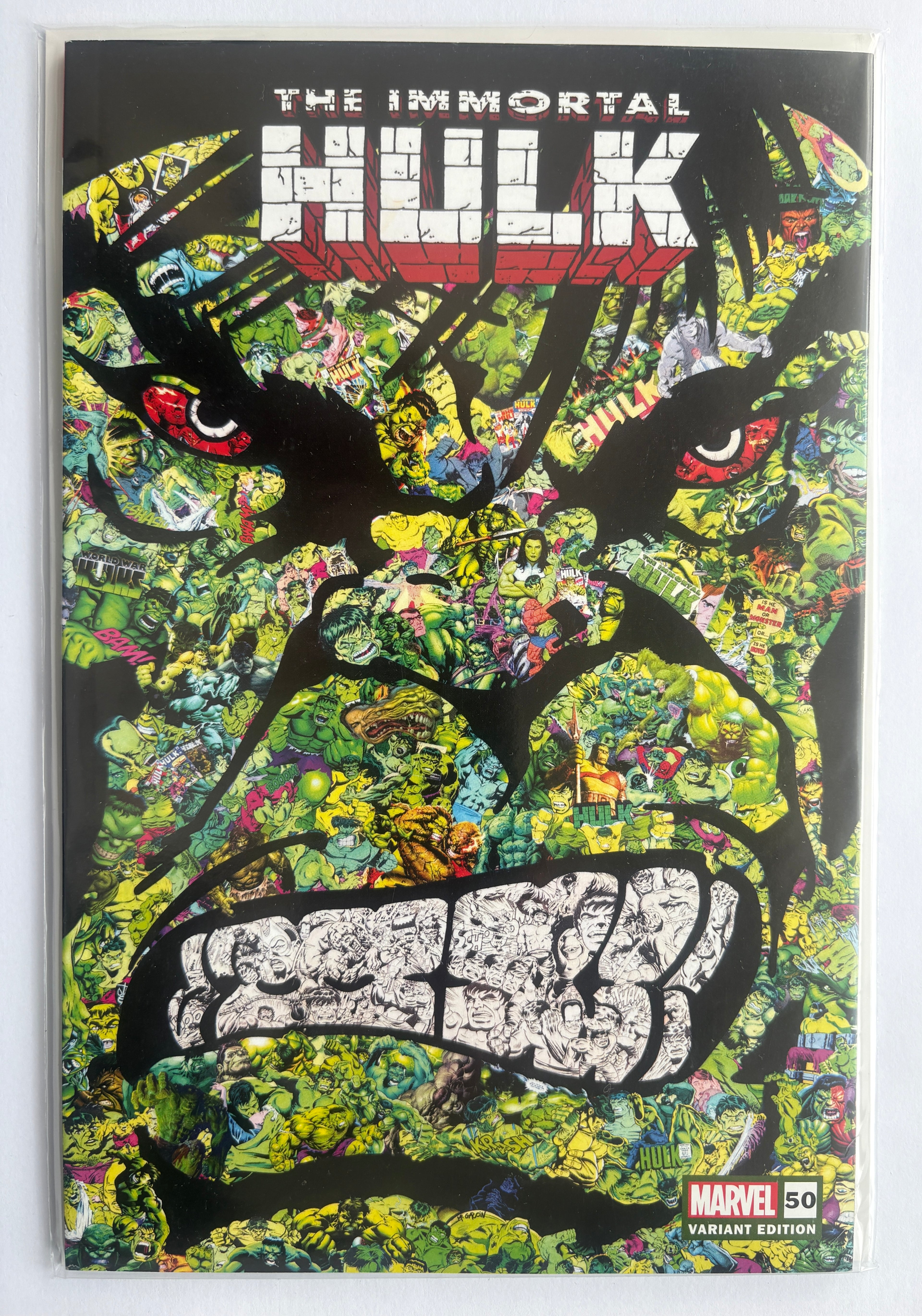 The Immortal Hulk #50 - 1st Printing Garcin Variant Cover Marvel  2021 NM 9.4 (Copy)