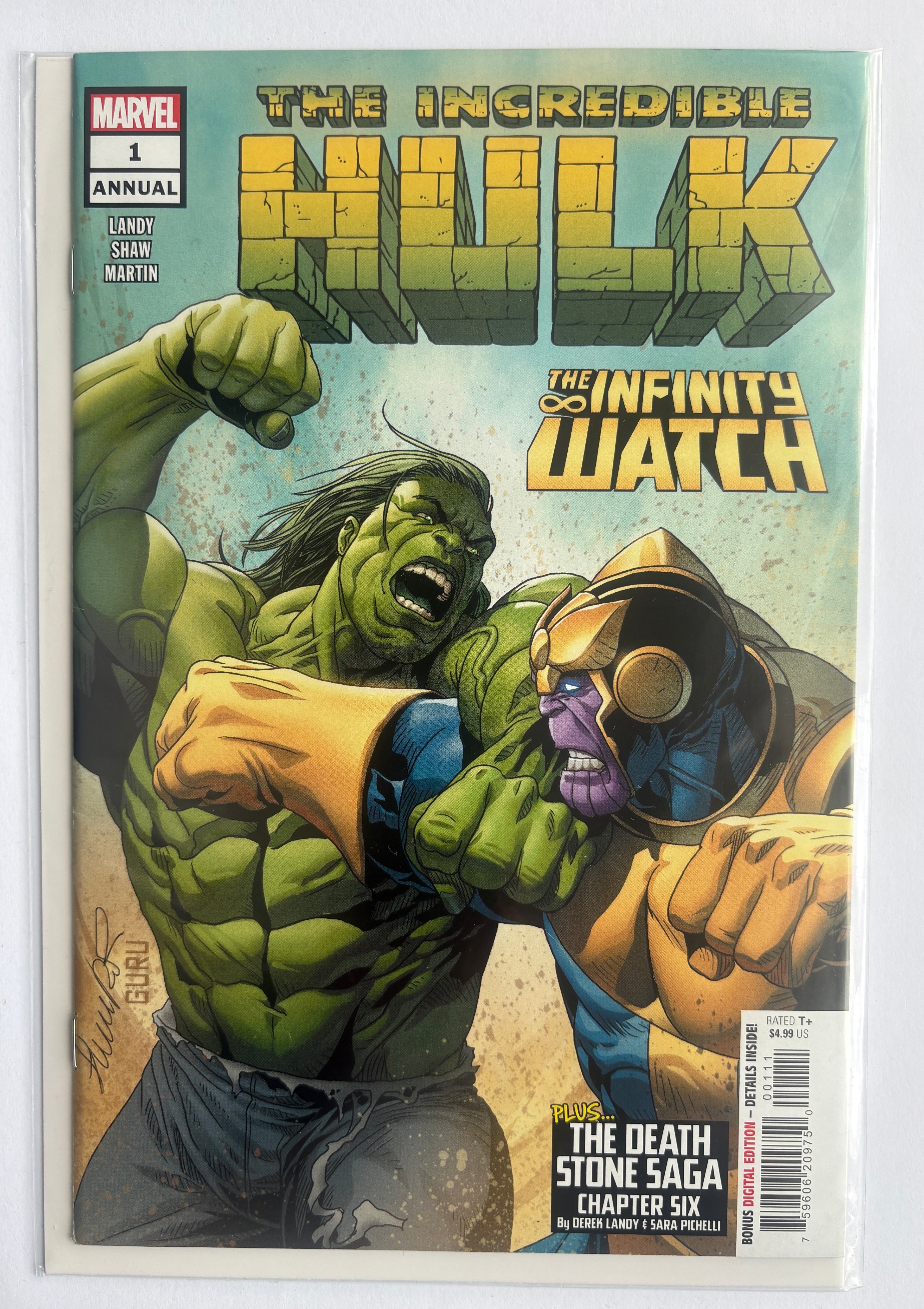 The Incredible Hulk Annual #1 - 1st Printing Marvel Comics October 2024 VF 8.0