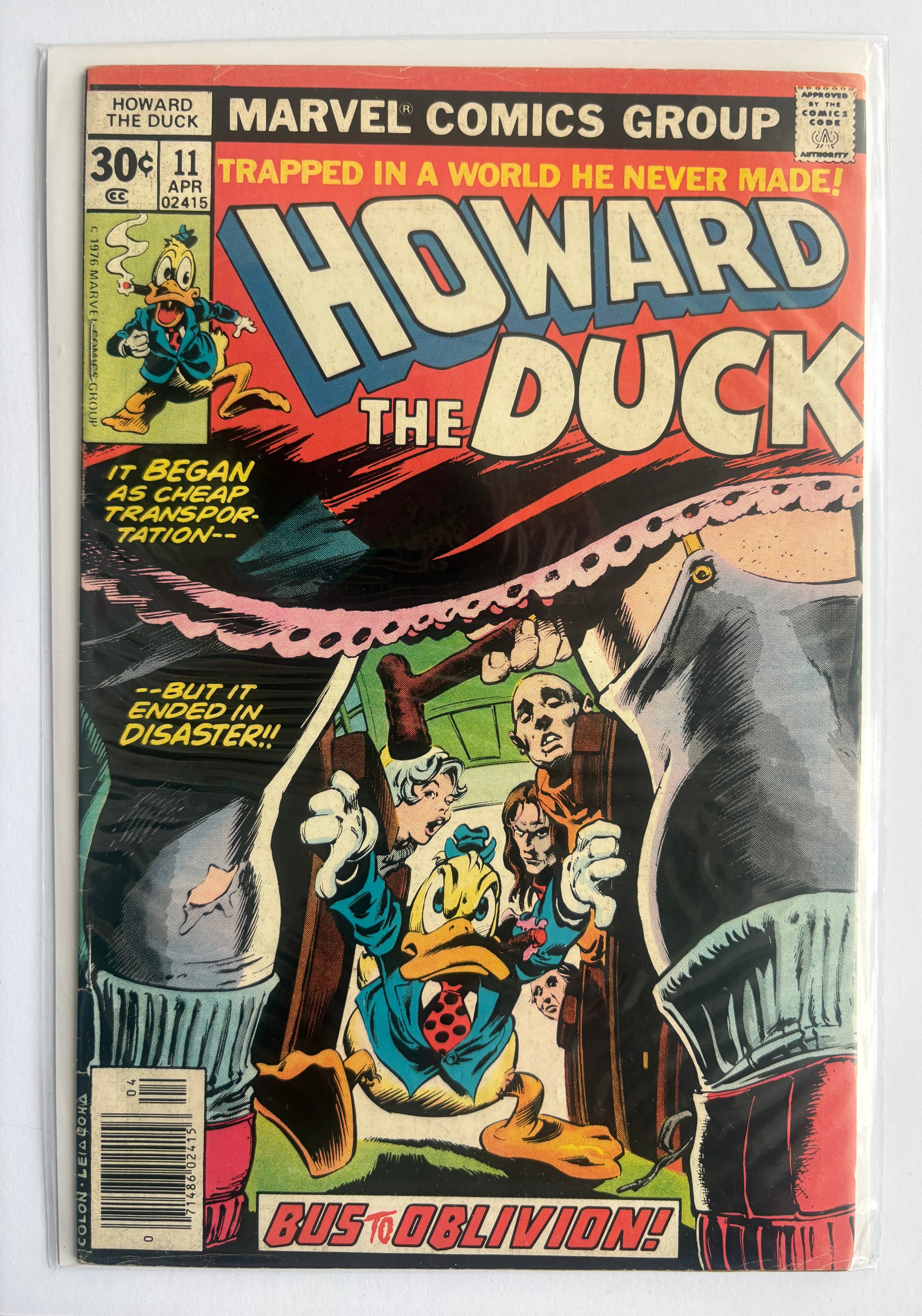 Howard the Duck #11 - Marvel Comics April 1977 FN 6.0