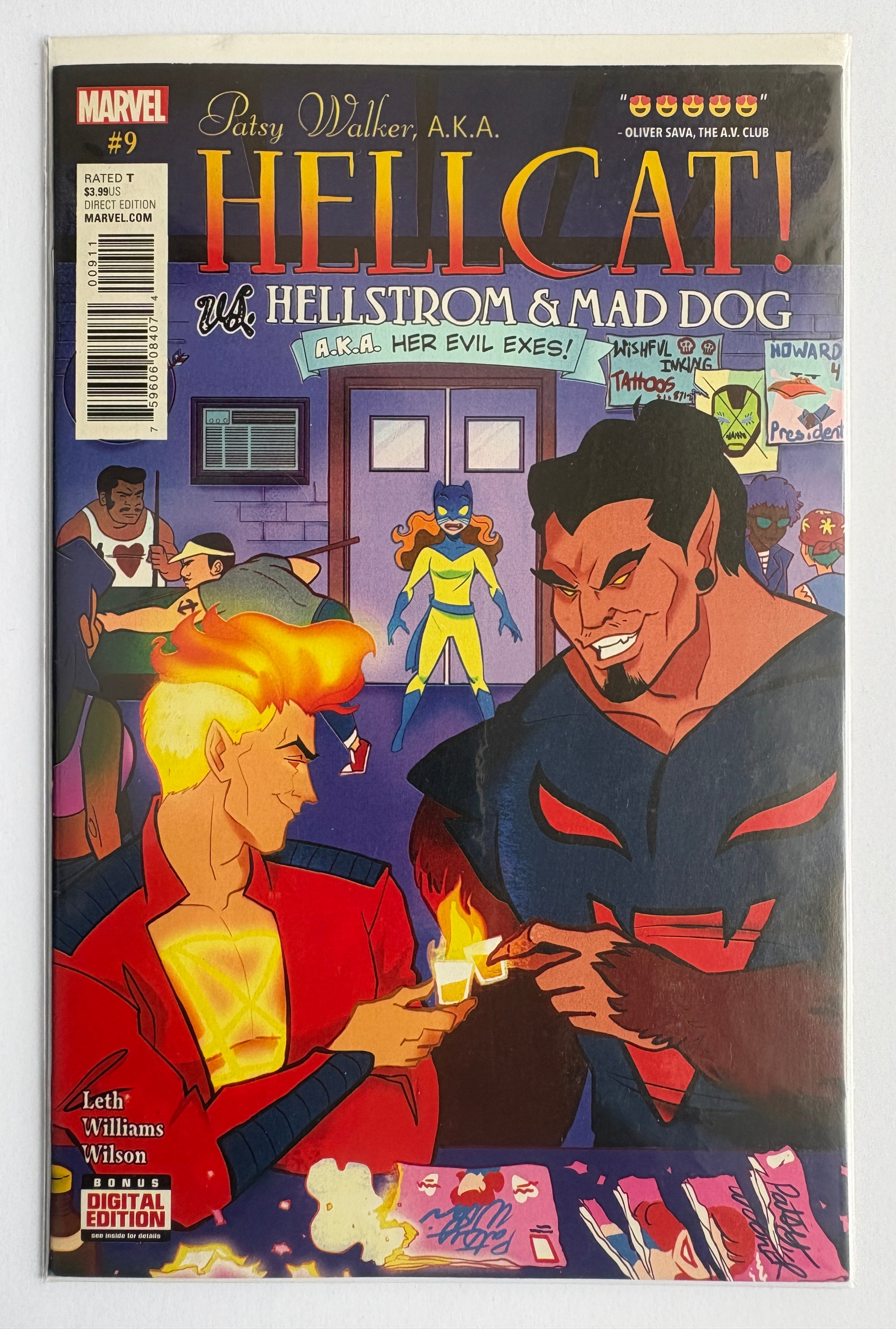 Patsy Walker A.K.A. Hellcat! #9 1st Printing Marvel Comics Oct 2016 VF/NM 9.0