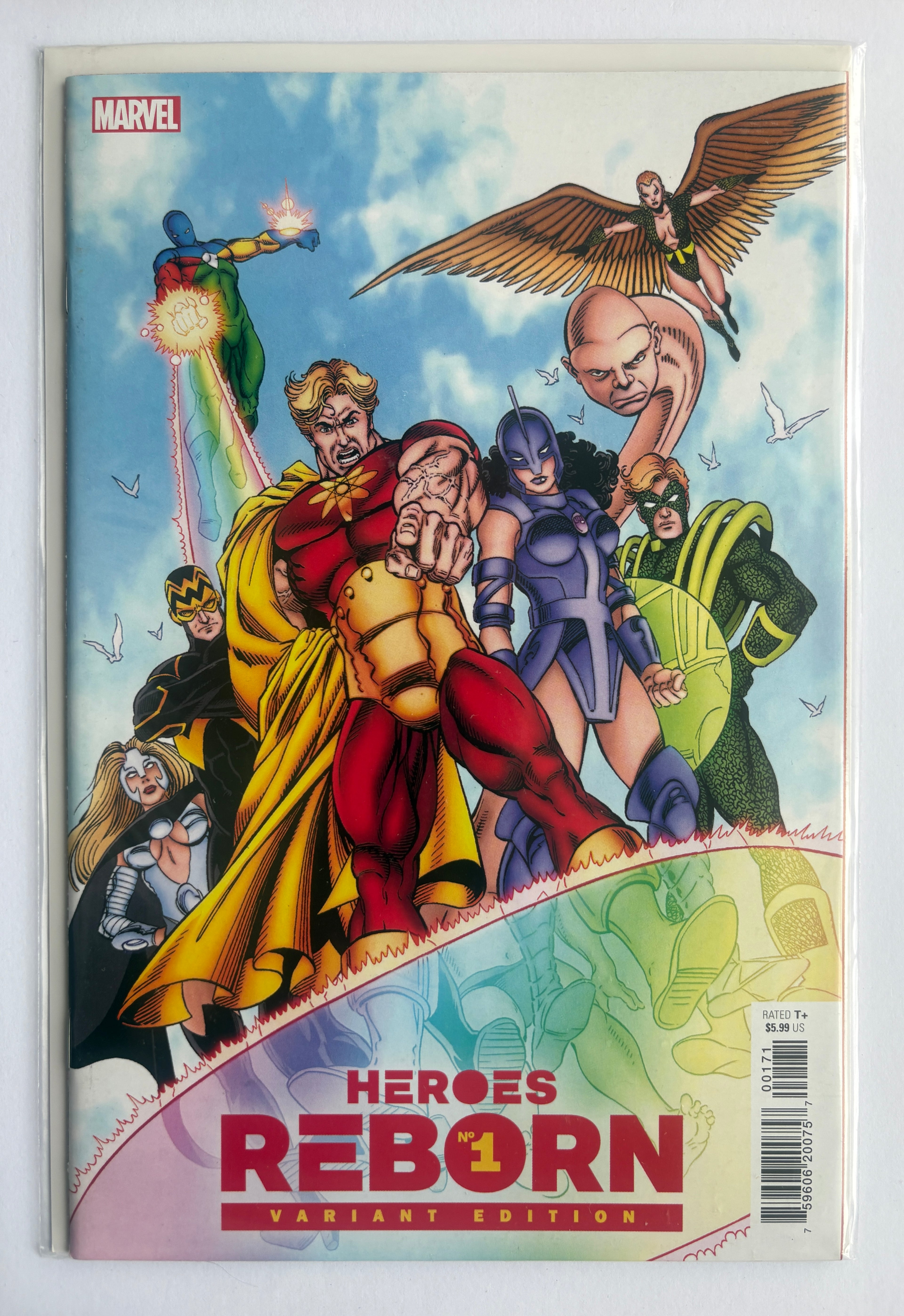 Heroes Reborn #1 - 1st Printing 1:100 Perez Variant Marvel July 2021 NM 9.4