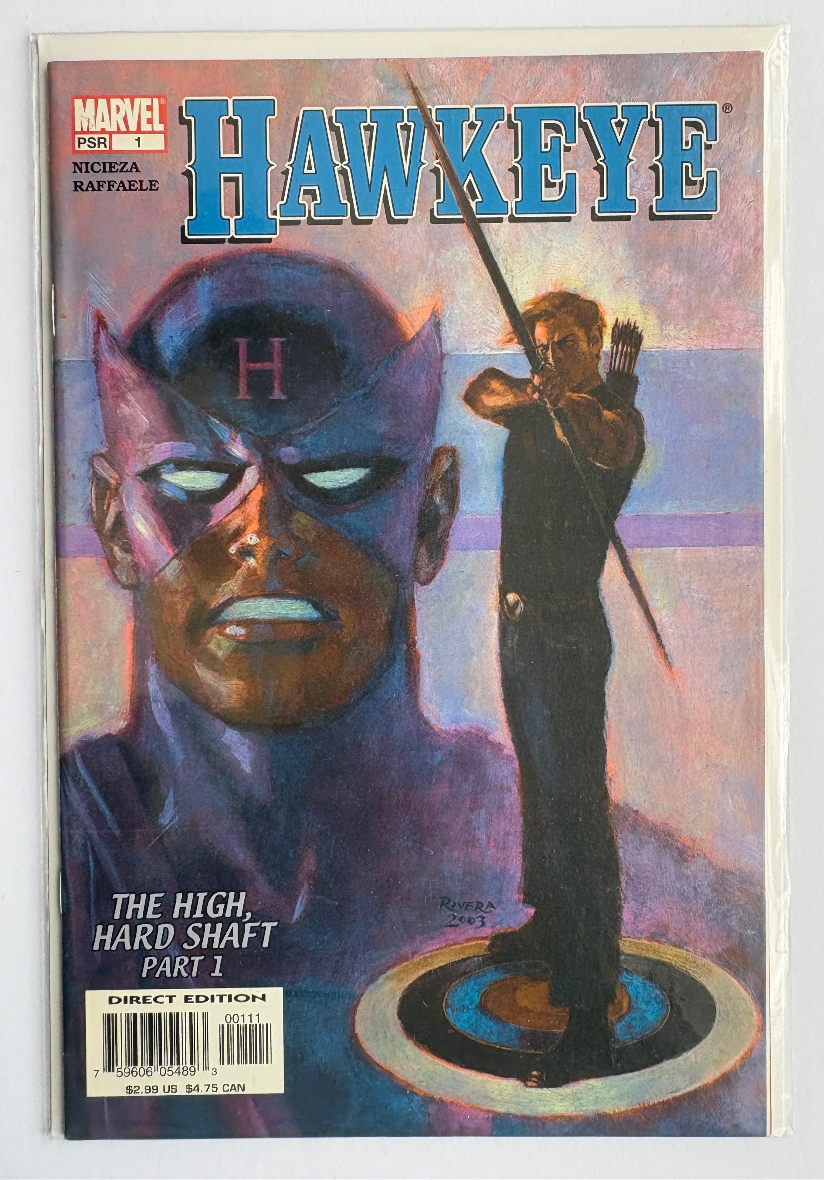 Hawkeye #1 - 1st Printing Marvel Comics December 2003 VF+ 8.5