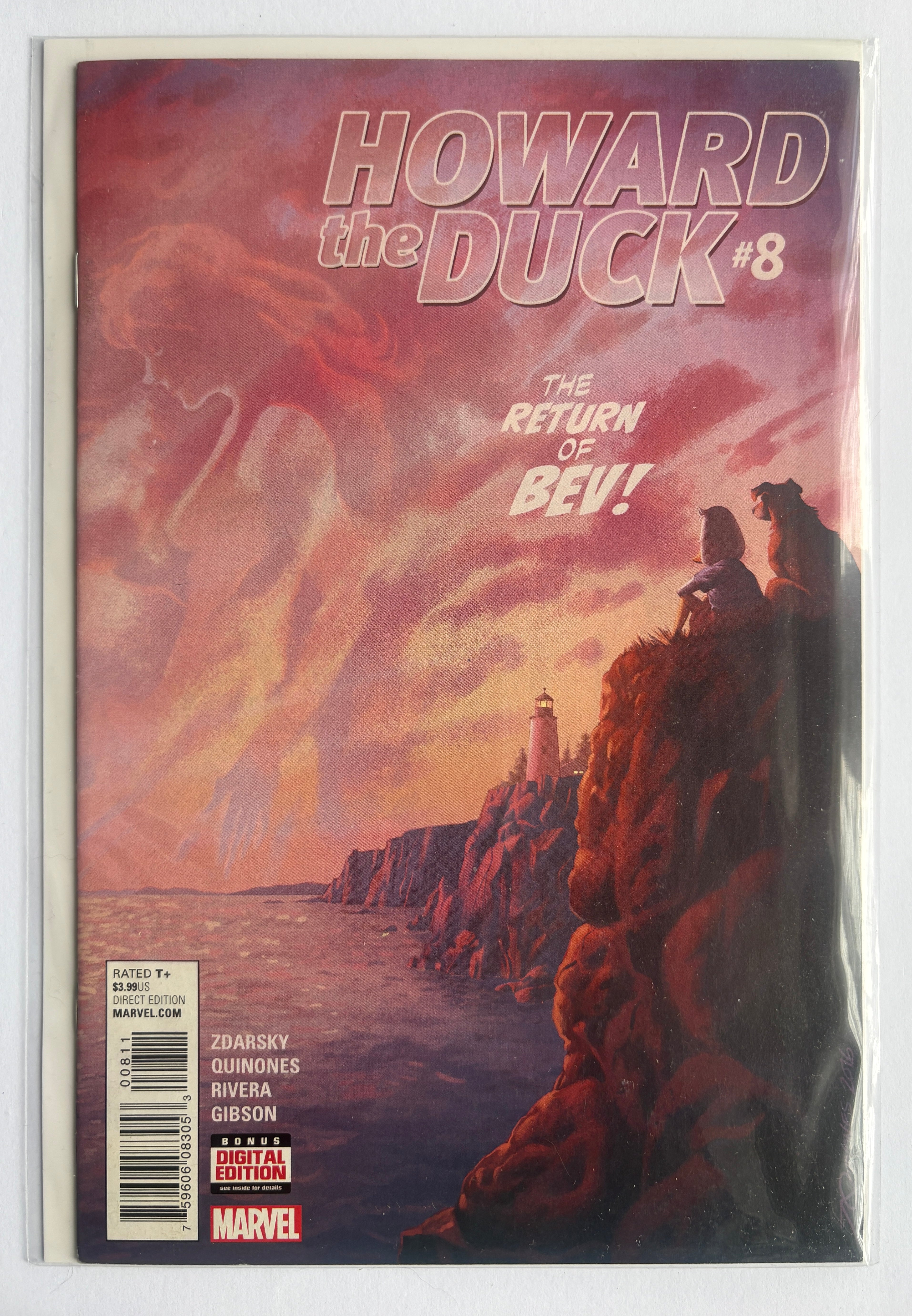 Howard the Duck #8 - 1st Printing Marvel Comics August 2016 VF+ 8.5