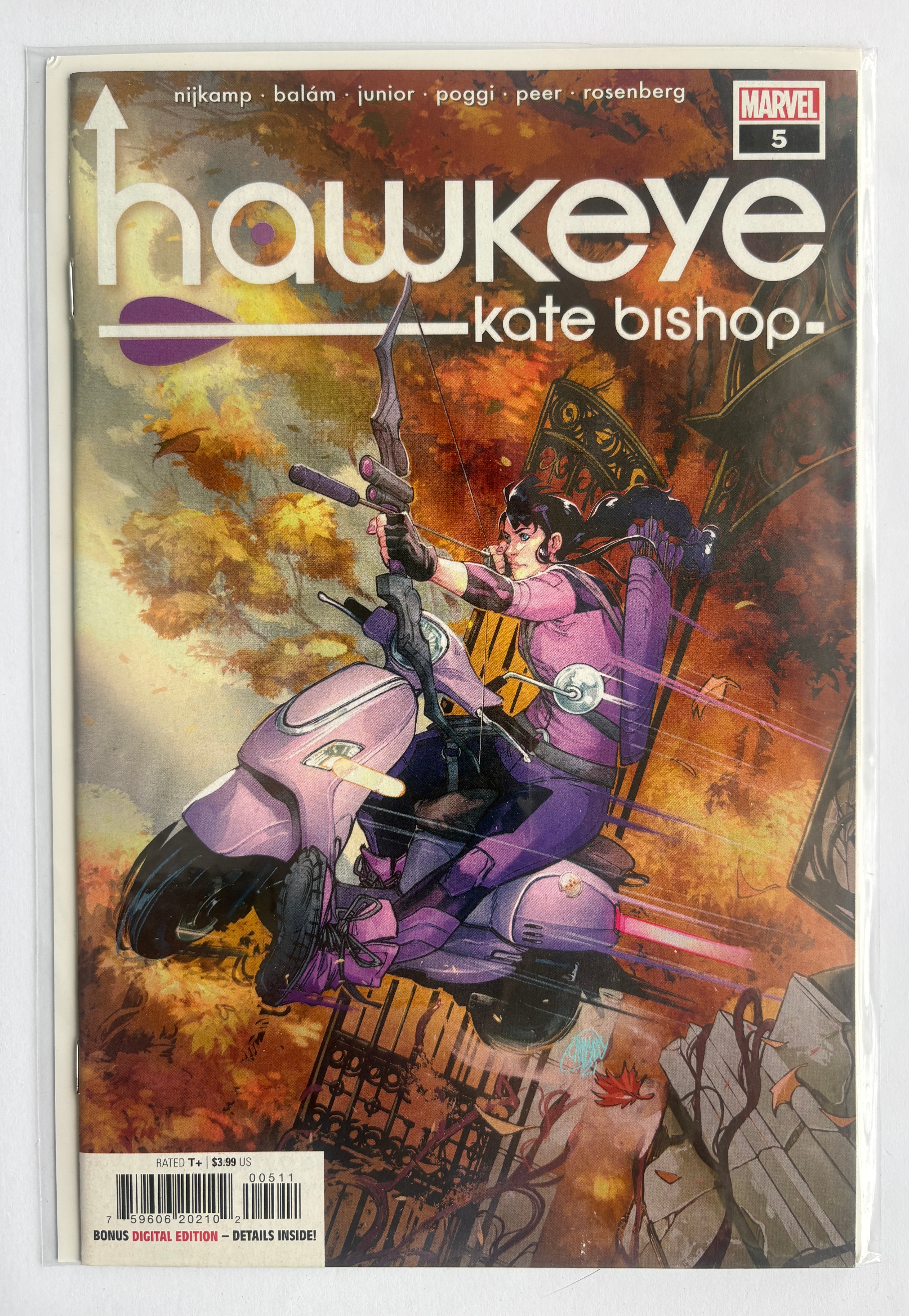 Hawkeye: Kate Bishop #5 - 1st Printing - Marvel Comics  May 2022 NM- 9.2
