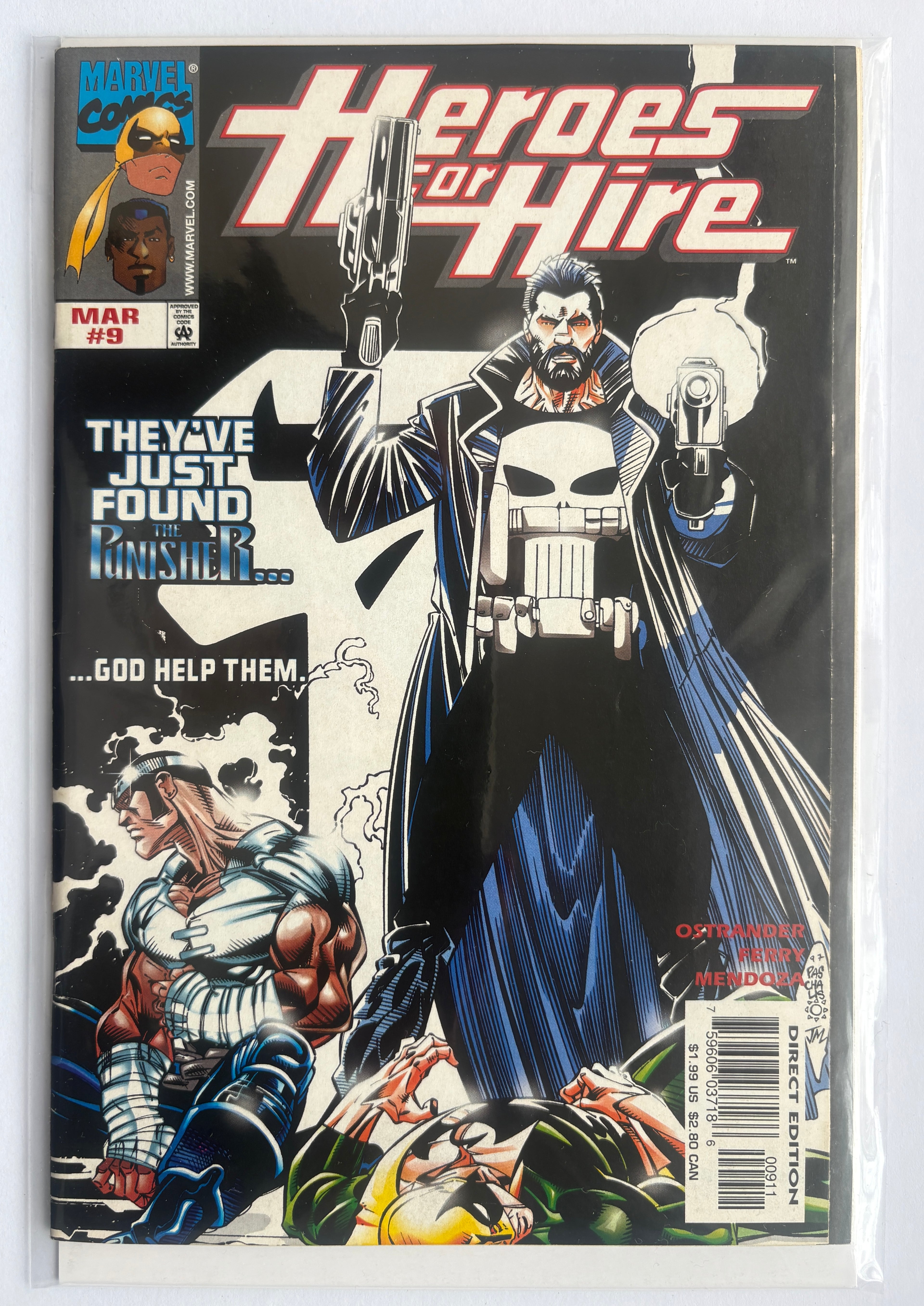 Heroes for Hire #9 - 1st Printing - Marvel Comics March 1998 VF 8.0