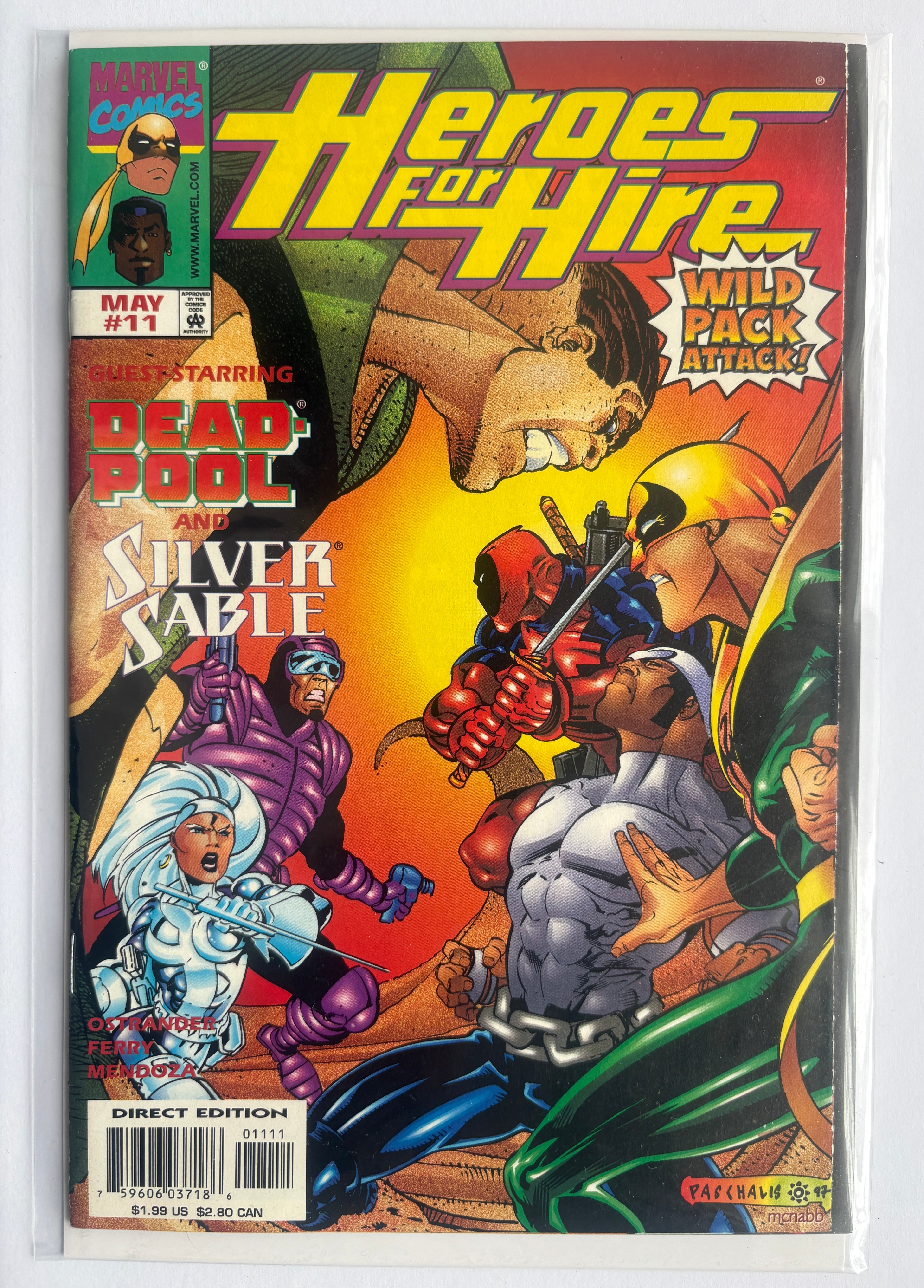 Heroes for Hire #11 - 1st Printing - Marvel Comics May 1998 VF+ 8.5