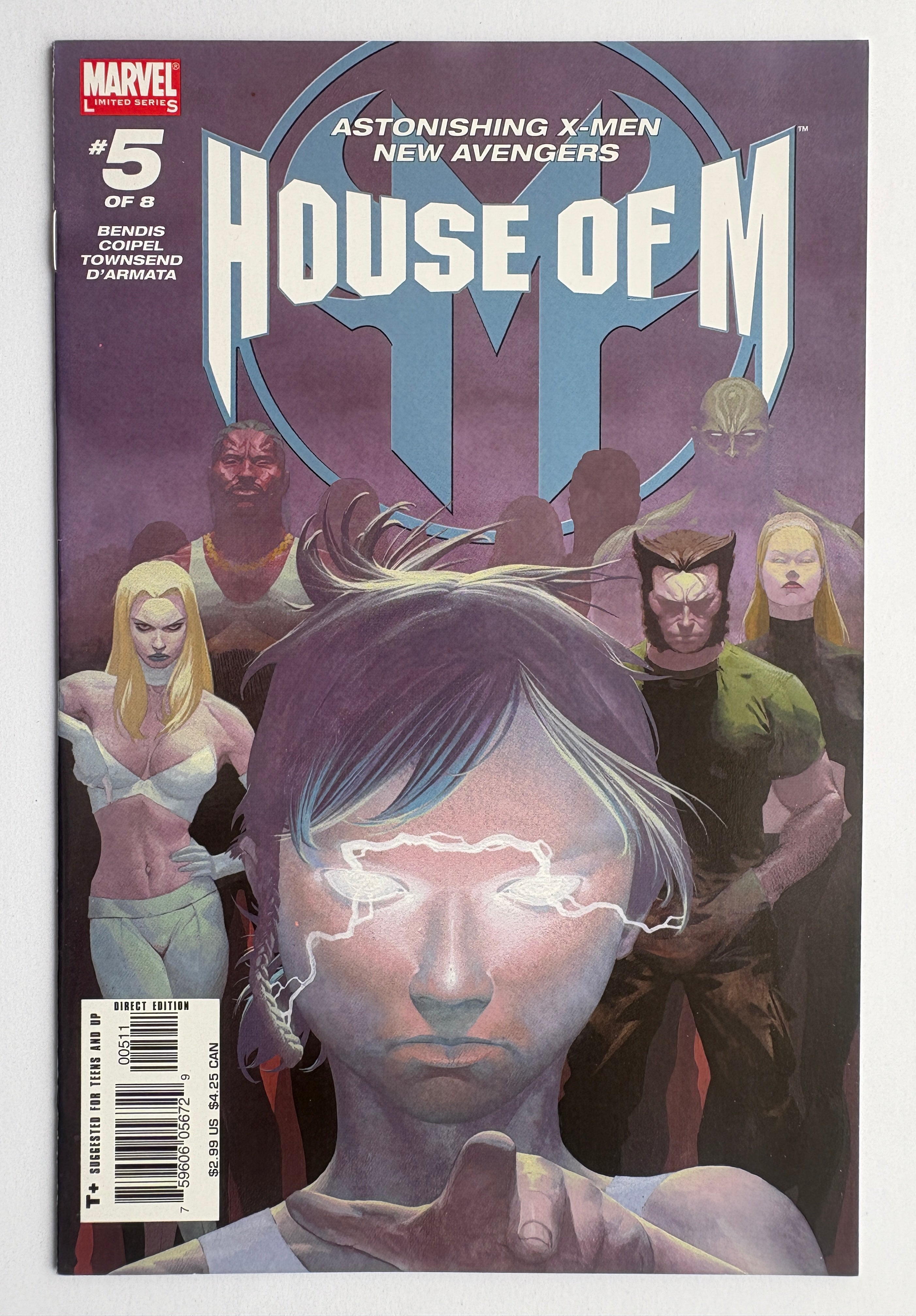 House of M #5 - 1st Printing Marvel Comics 2005 VF- 7.5