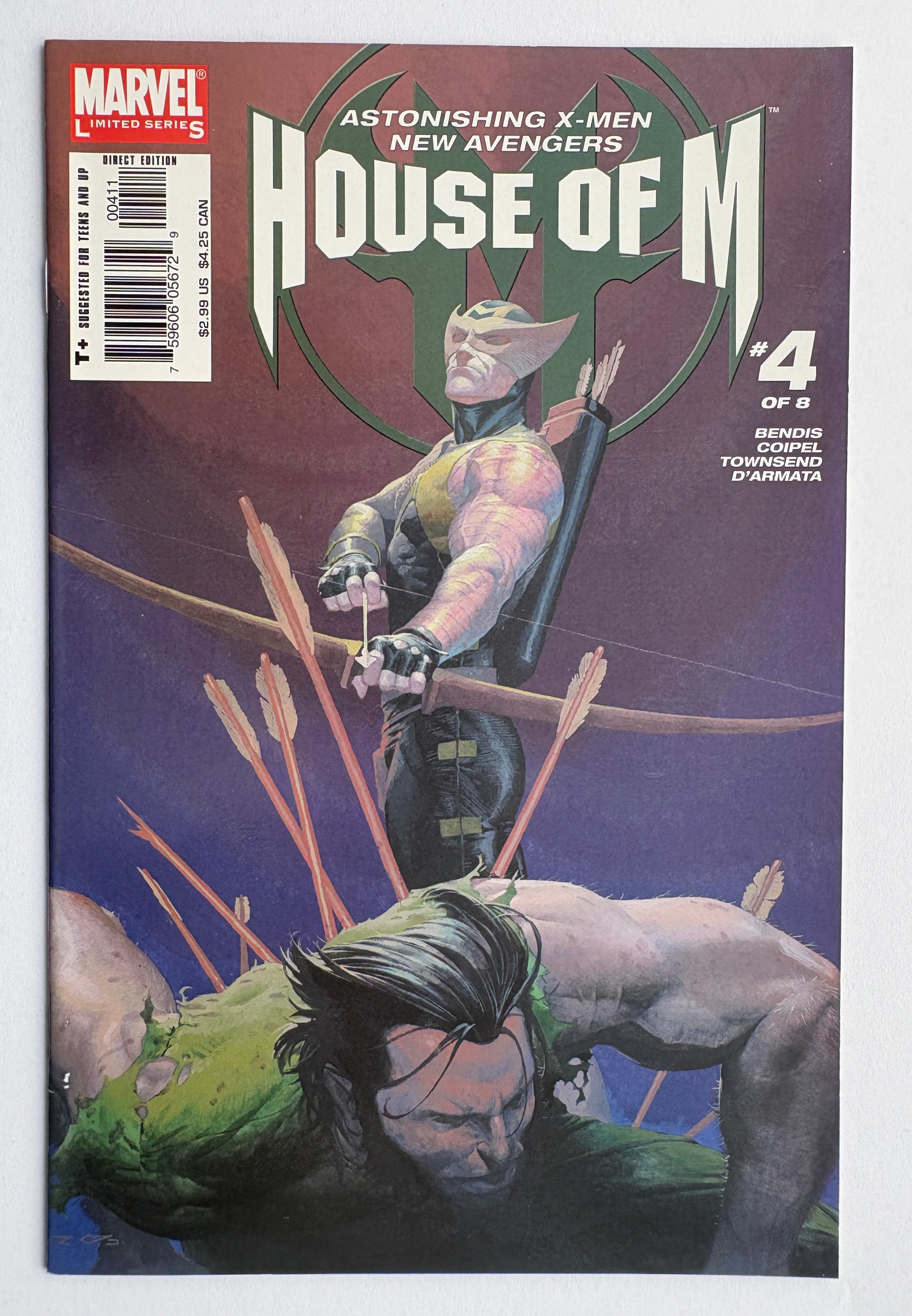 House of M #4 - 1st Printing Marvel Comics 2005 VF+ 8.5
