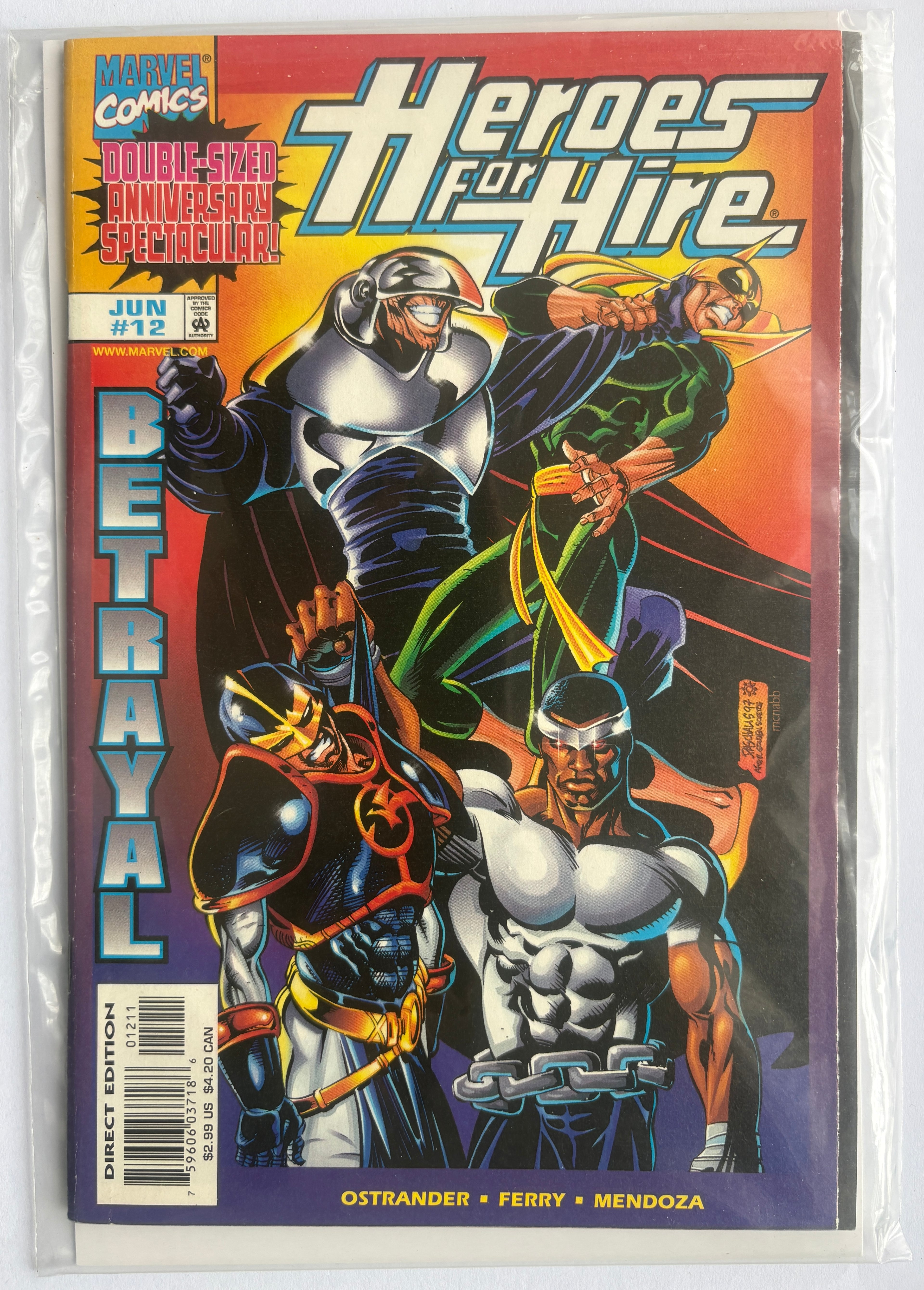 Heroes for Hire #12 - 1st Printing - Marvel Comics June 1998 VF- 7.5