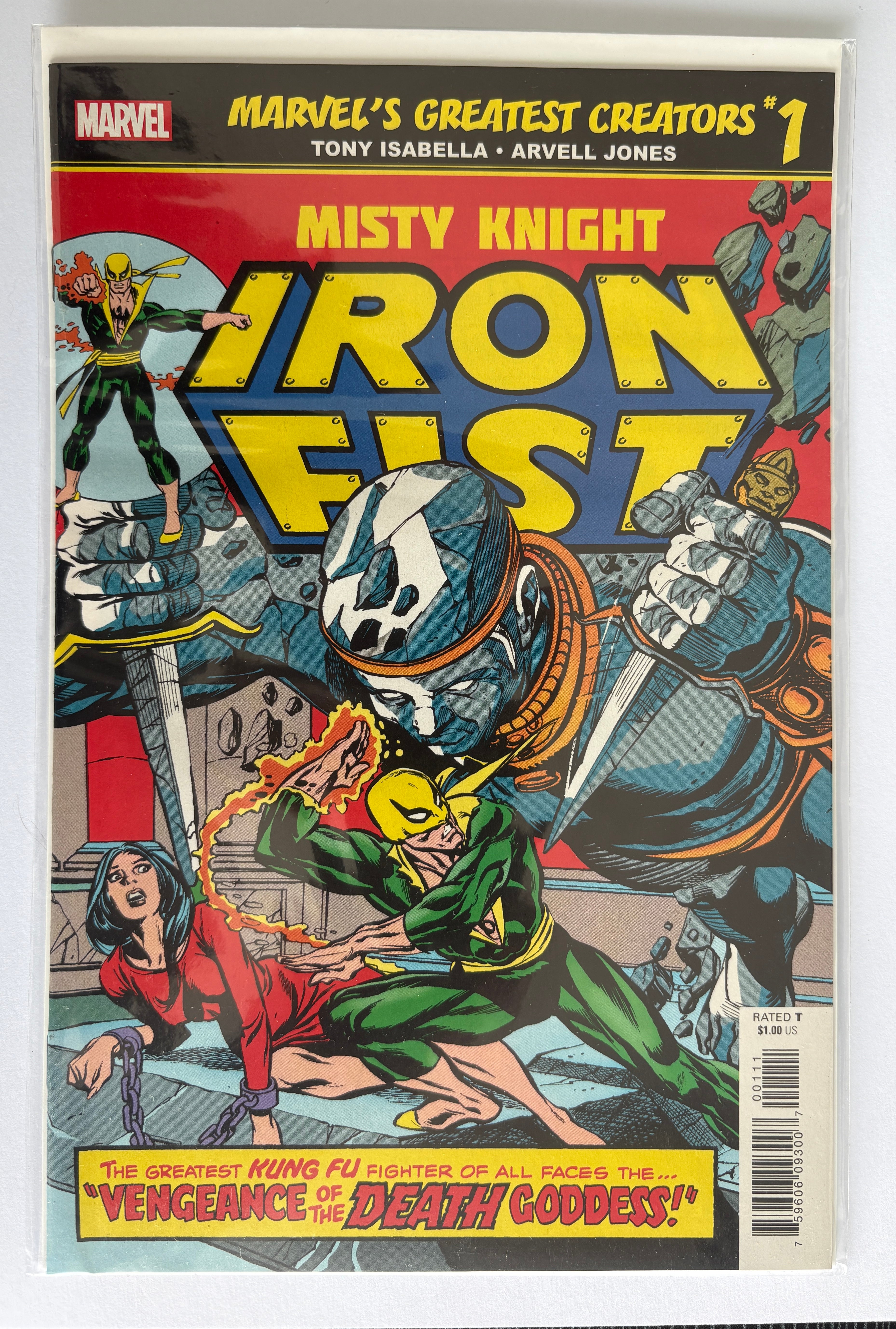 Marvel's Greatest Creators #1 Misty Knight Iron Fist - 2019 NM- 9.2