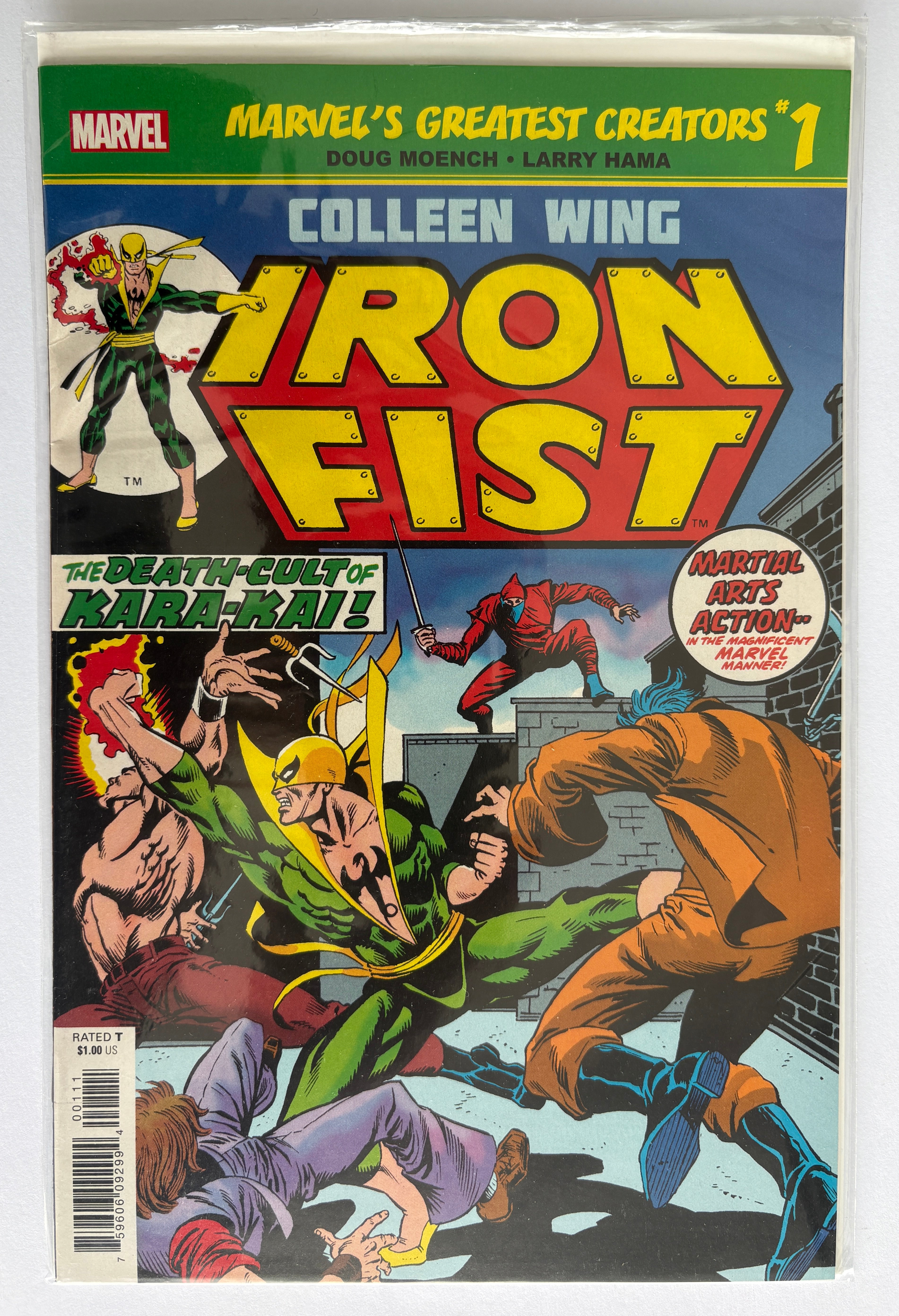 Marvel's Greatest Creators #1 Colleen Wing Iron Fist - 2019 NM- 9.2