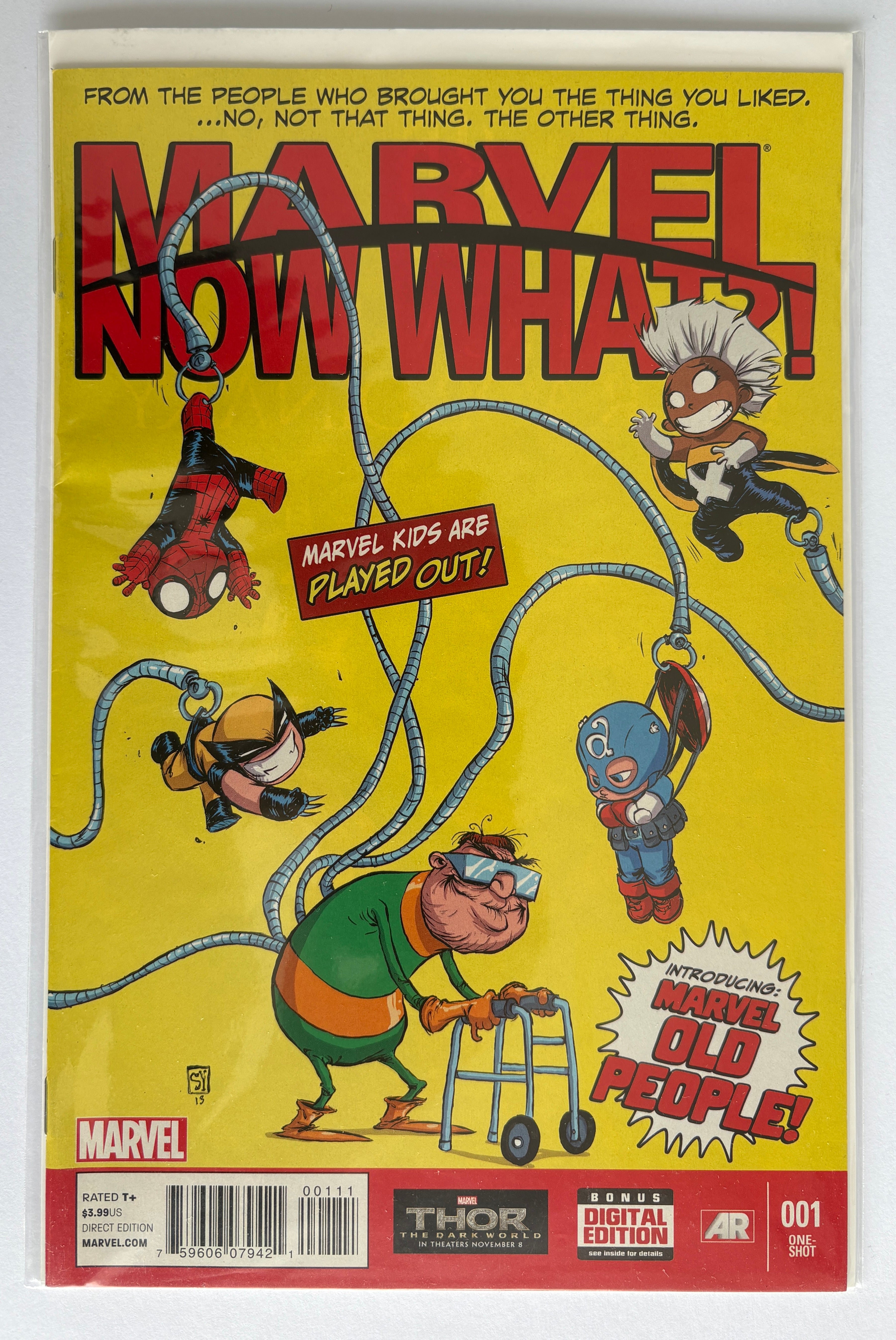Marvel Now What?! - 1st Printing Skottie Young Cover December 2013 VF/NM 9.0