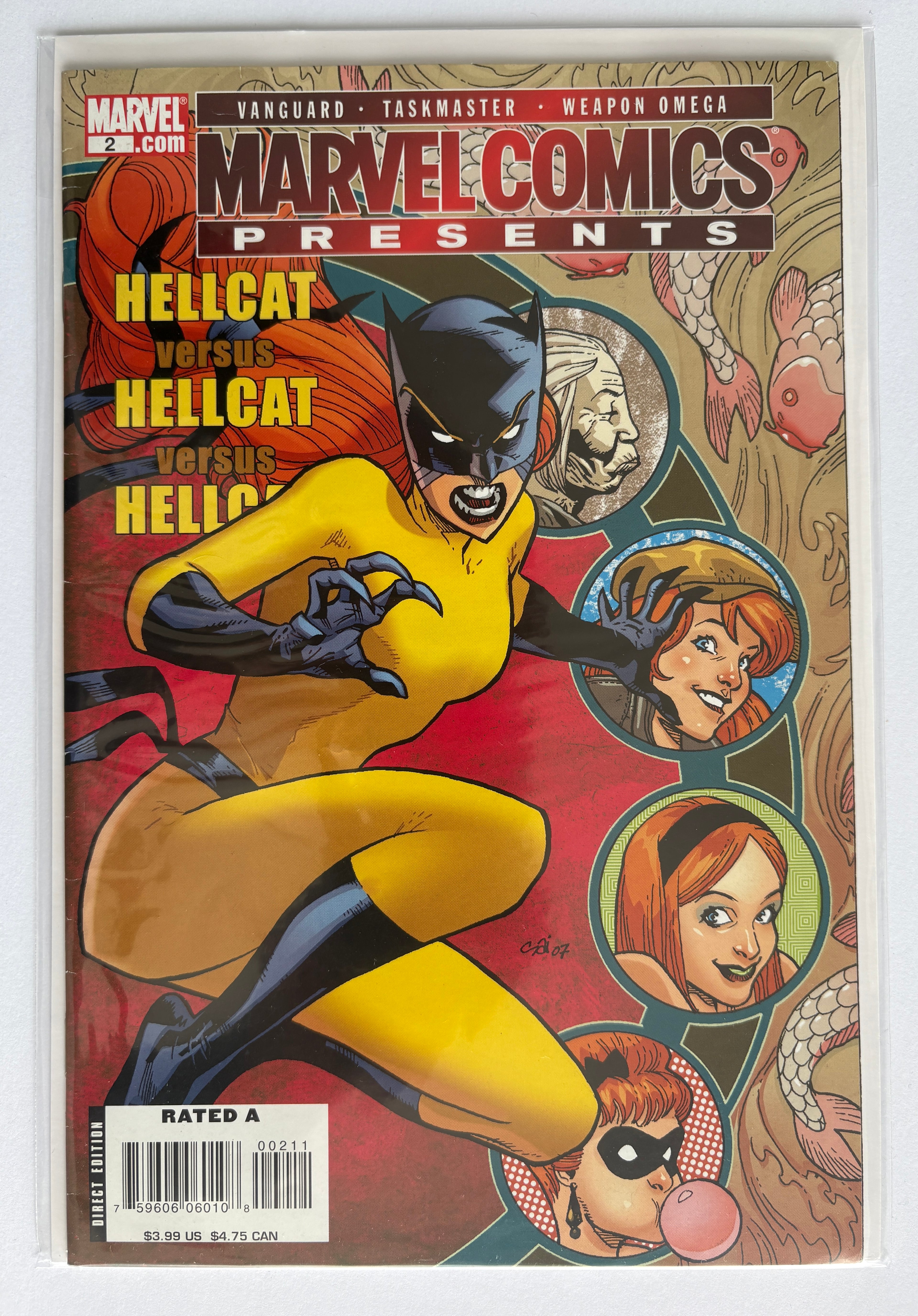 Marvel Comics Presents #2 - Hellcat December 2007 FN 6.0